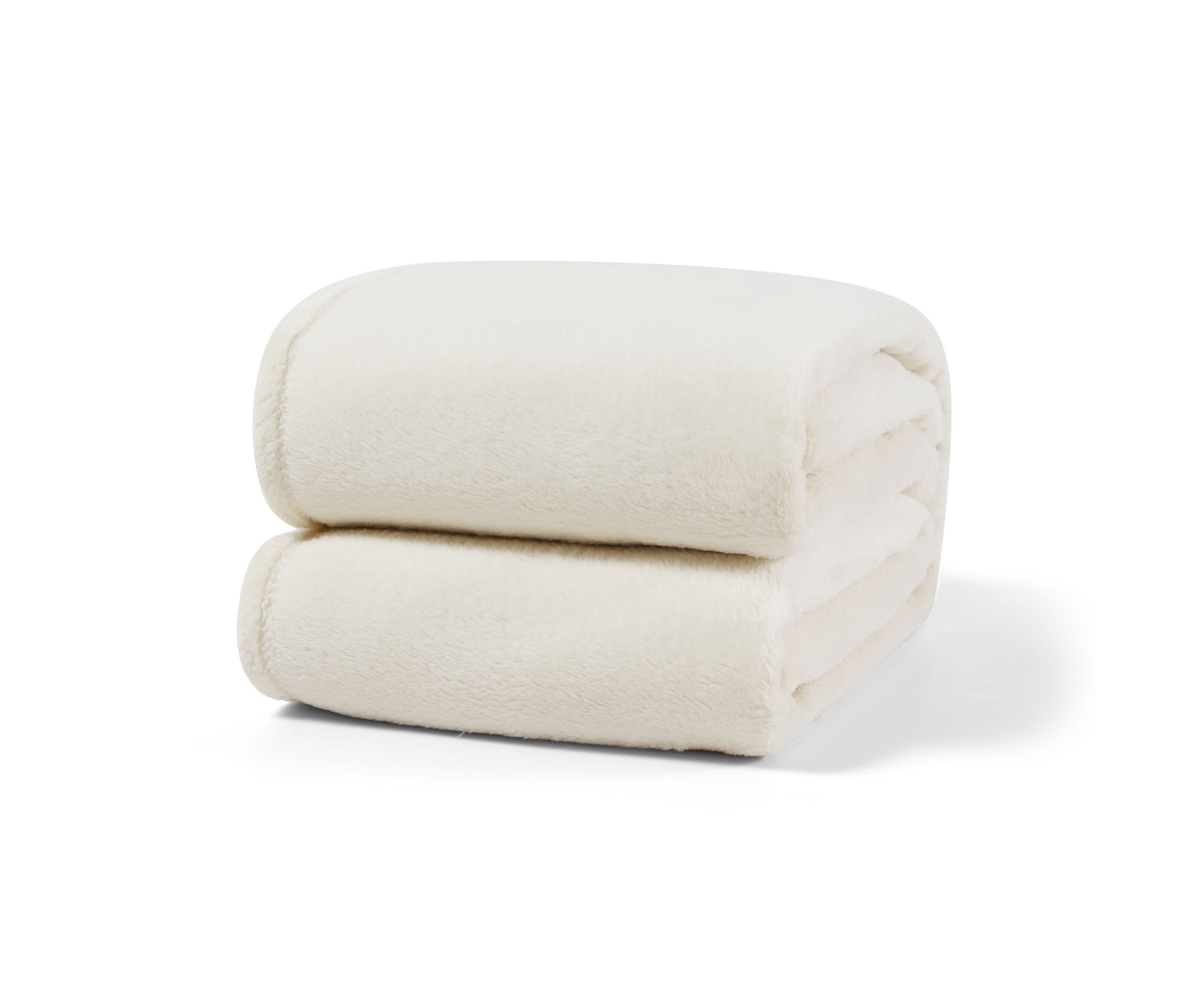 Wohndecke kuschelig warm, 2er Pack 150x200, Leonado Vicenti, Kuscheldecke flauschig weich, Einfarbig,2er Set