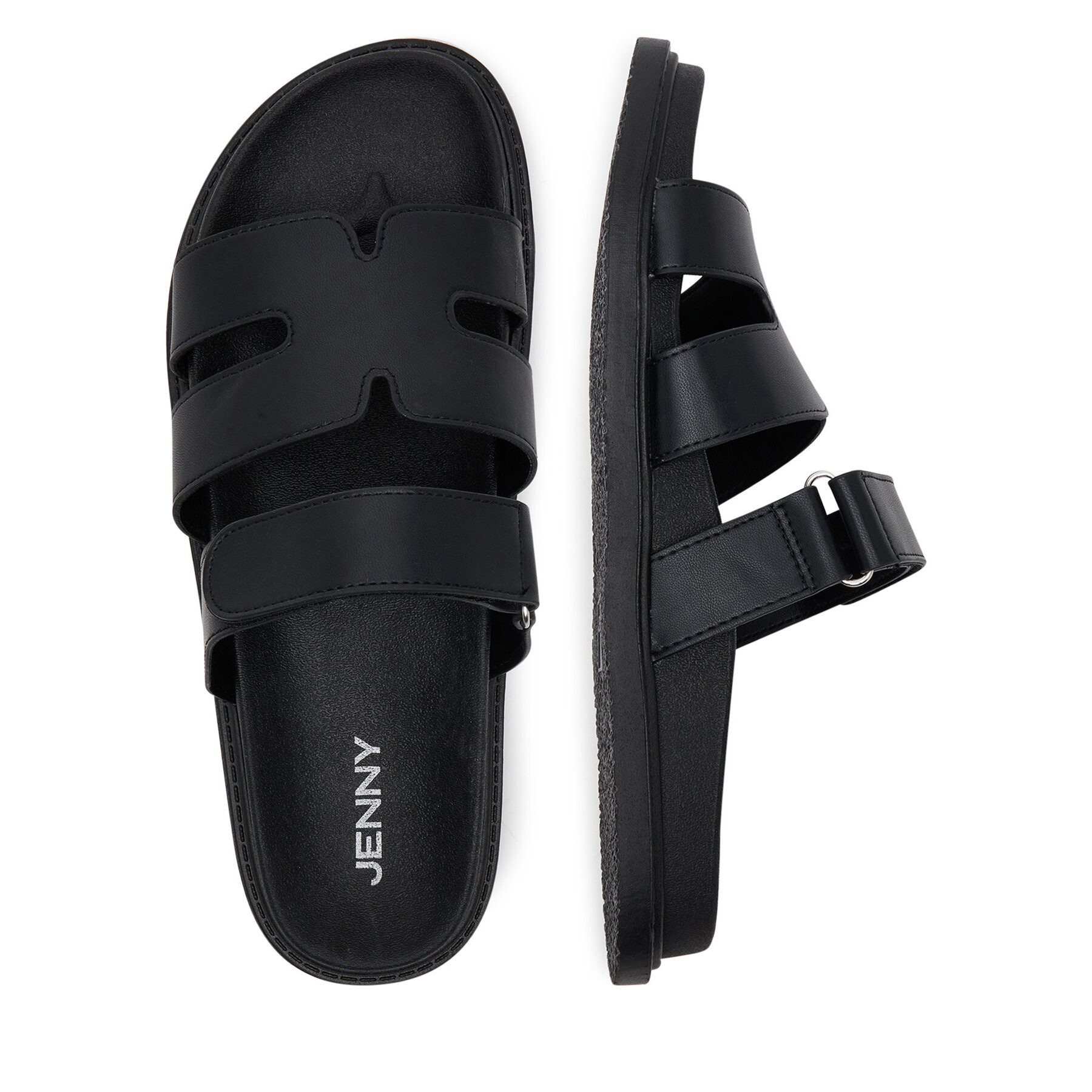Jenny Jenny Damen-Flip-Flops Schwarz LB-P1941A-YLD Badepantolette