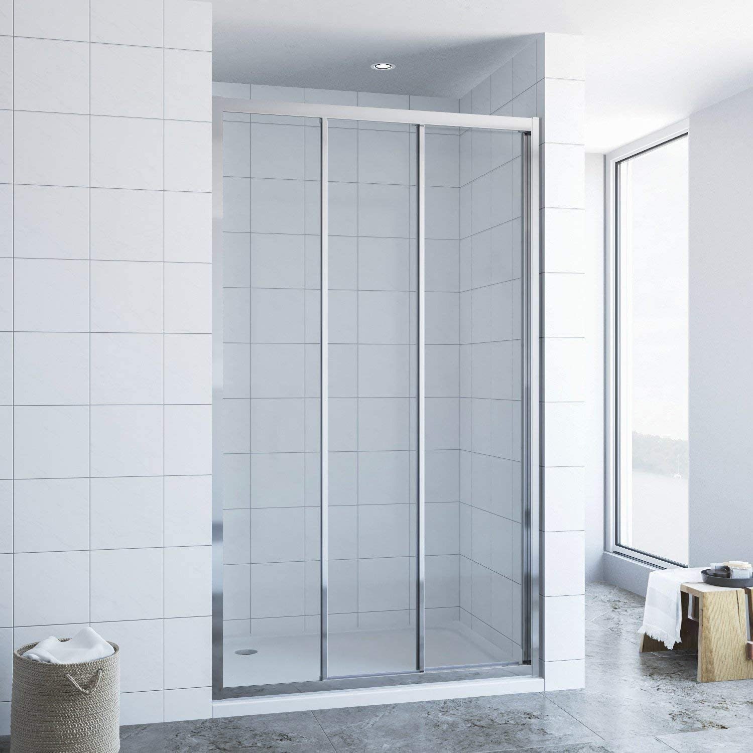 AQUABATOS Dusch-Schiebetür Duschtür Nischentür Schiebetür in Nische Duschab günstig online kaufen