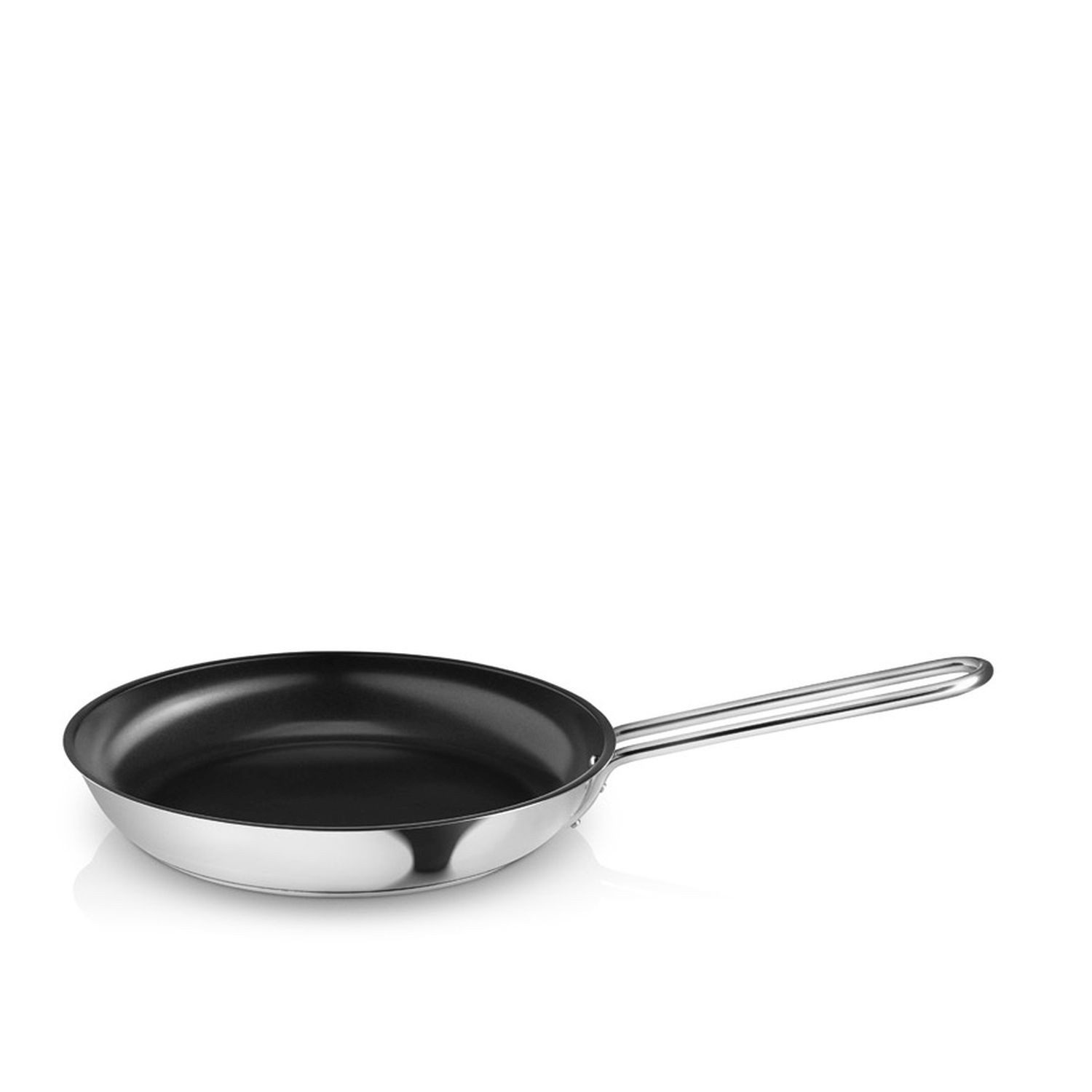 Eva Solo Bratpfanne mit keramischer Antihaftbeschichtung 24 cm, Edelstahl, Aluminium