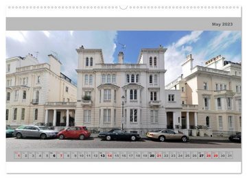 CALVENDO Wandkalender London Street Fronts 2023 / UK-Version (Premium-Calendar 2023 DIN A2 Landscape)