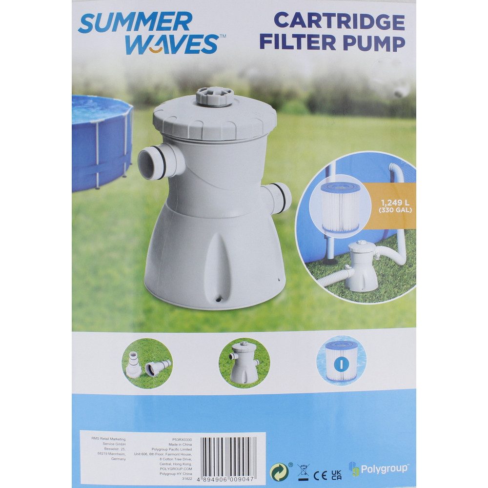 PolyGroup Pool Filterpumpe für Frame Pool