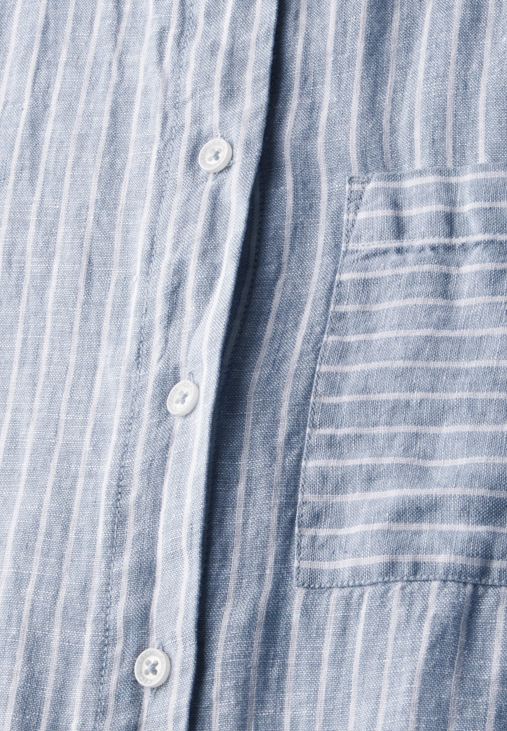 CECIL Midikleid LINEN_Stripe Chambray Dress günstig online kaufen