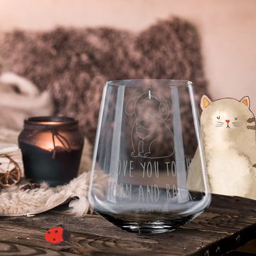 Mr. & Mrs. Panda Windlicht Hund Entspannen - Transparent - Geschenk, Teelichthalter, Teelichter, (1 St), Elegante Ausstrahlung