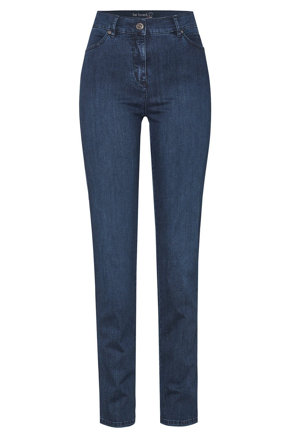 hoher 582 dunkelblau Leibhöhe mit be loved 5-Pocket-Jeans TONI -
