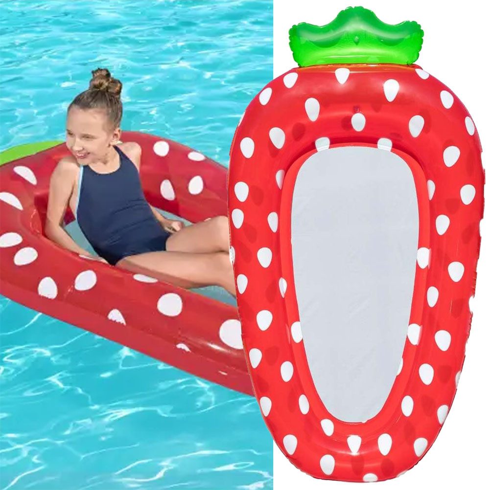 Bestway Luftmatratze Bestway Sweet Summer Lounge Erdbeere