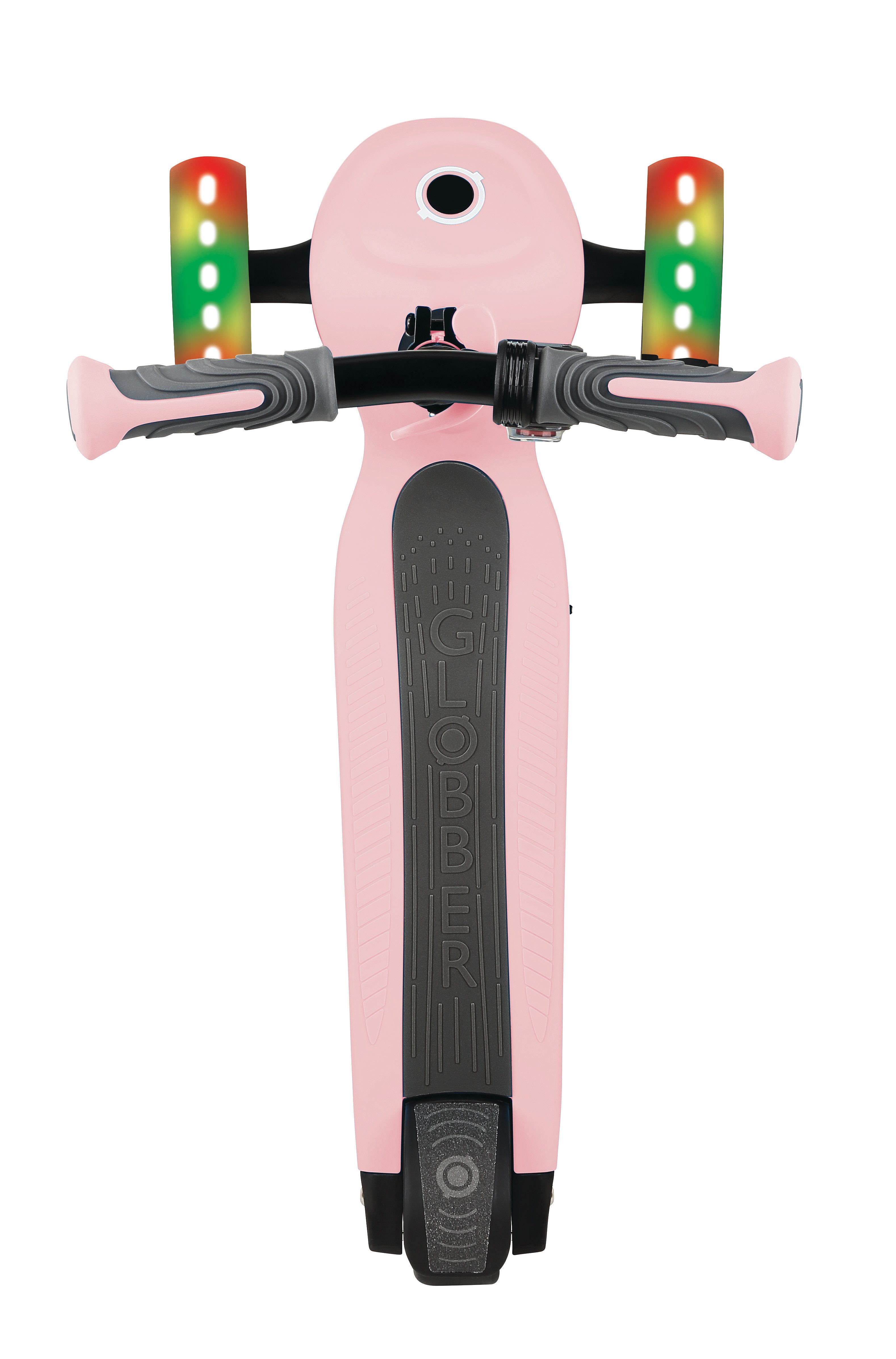 Globber E-Scooter ONE K E-MOTION 4 PLUS, mit Leuchtrollen, 10 km/h