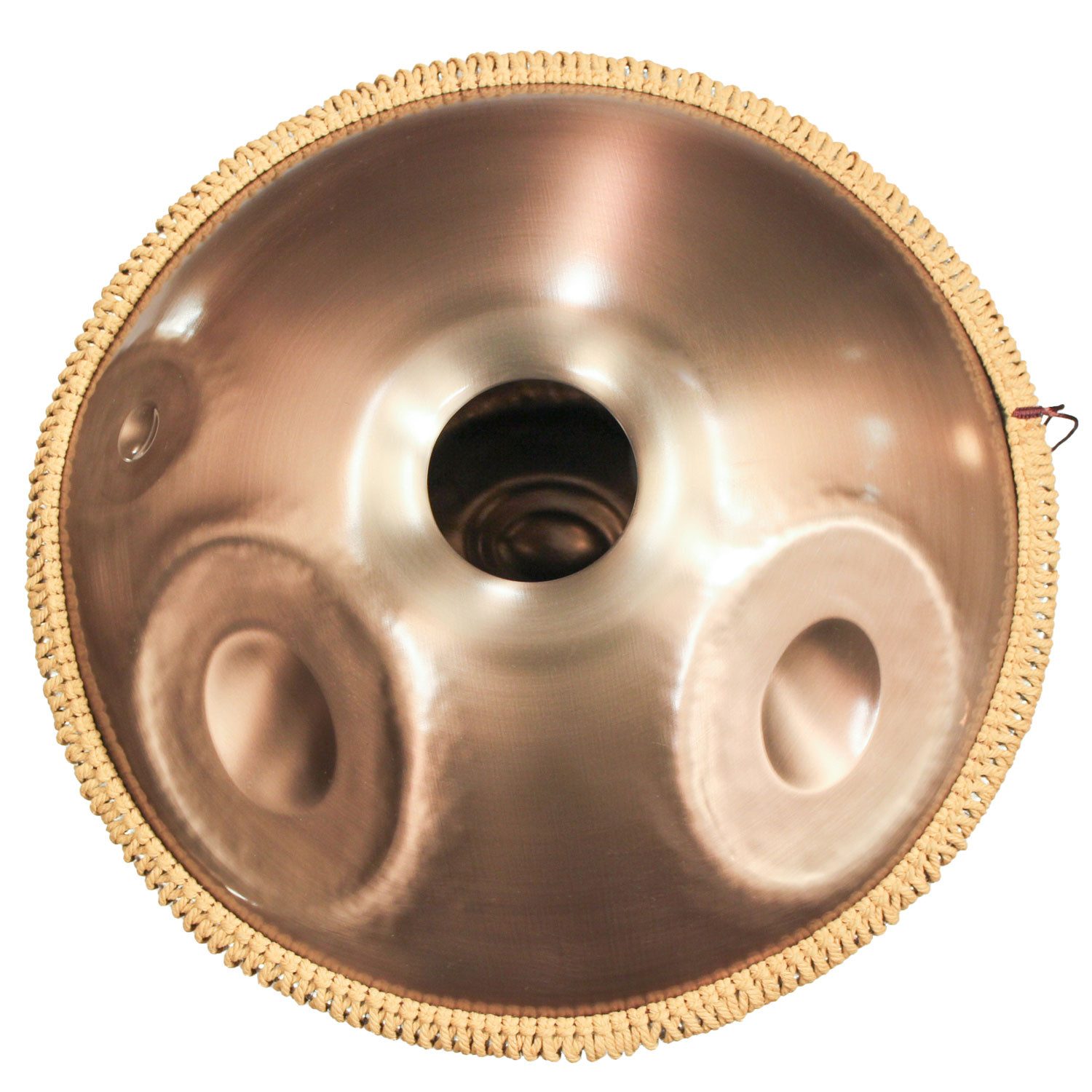 Patera Handpan Patera Handpan HPDM-12 Compact Edelstahl D-Kurd mit Pflegeöl,Vorteils-Set mit Pflegeöl, Handpan