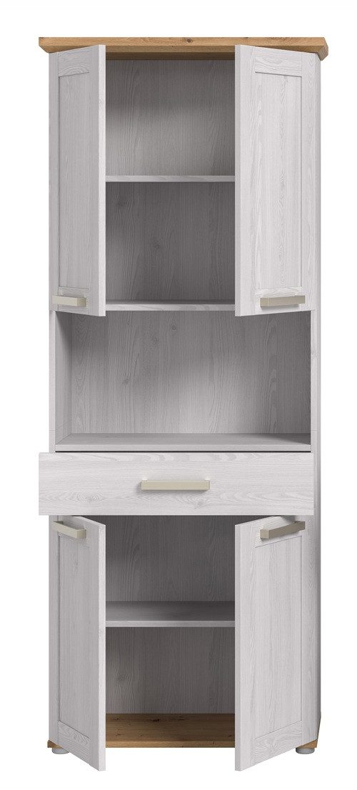 xonox.home Hochschrank Hochschrank breit Verona, Sibiu Larche / Artisan Eiche Hochschrank
