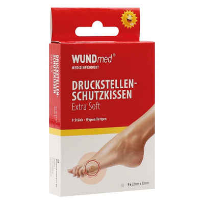 Wundmed Wundpflaster WUNDmed® Druckstellenschutzkissen extra weich 9 Stück/Packung