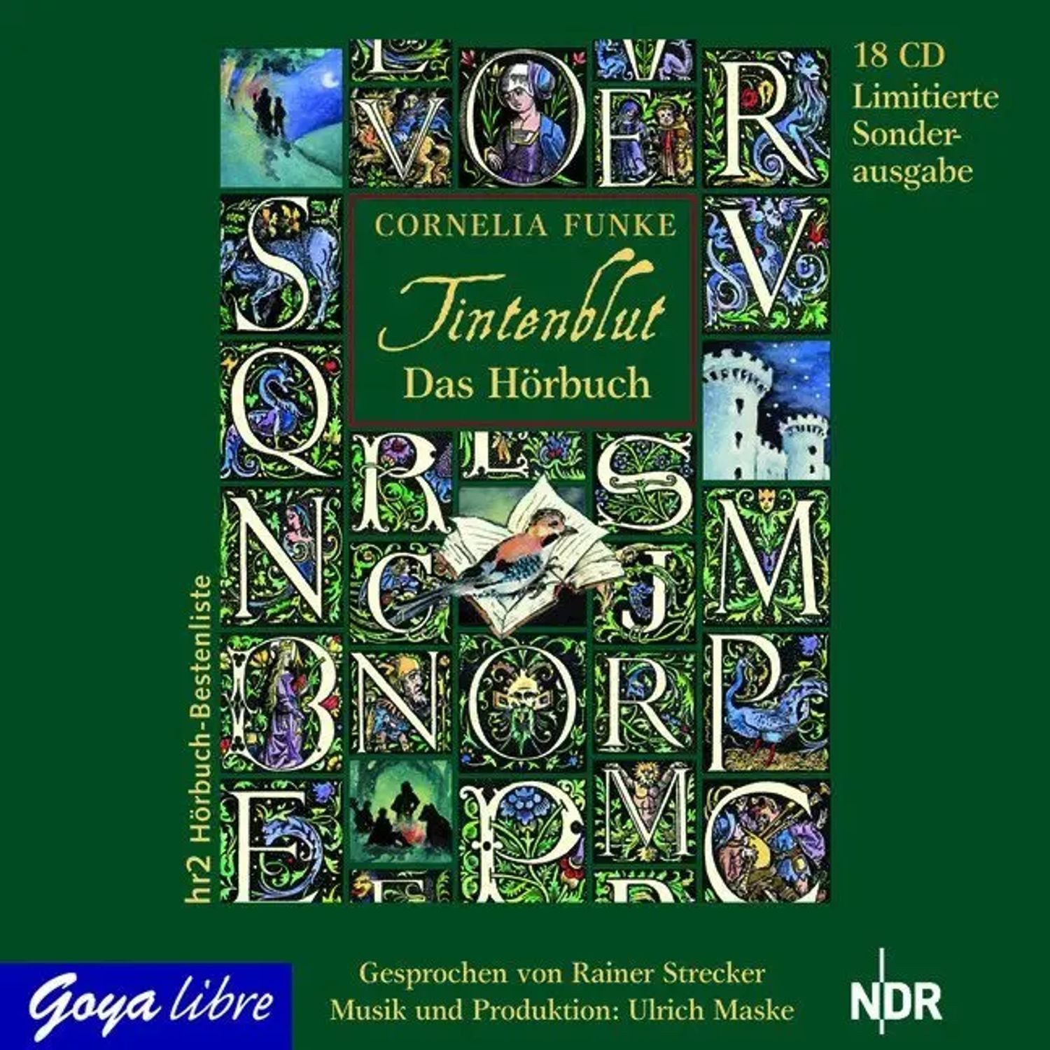 Hörspiel Tintenblut, 18 Audio-CDs