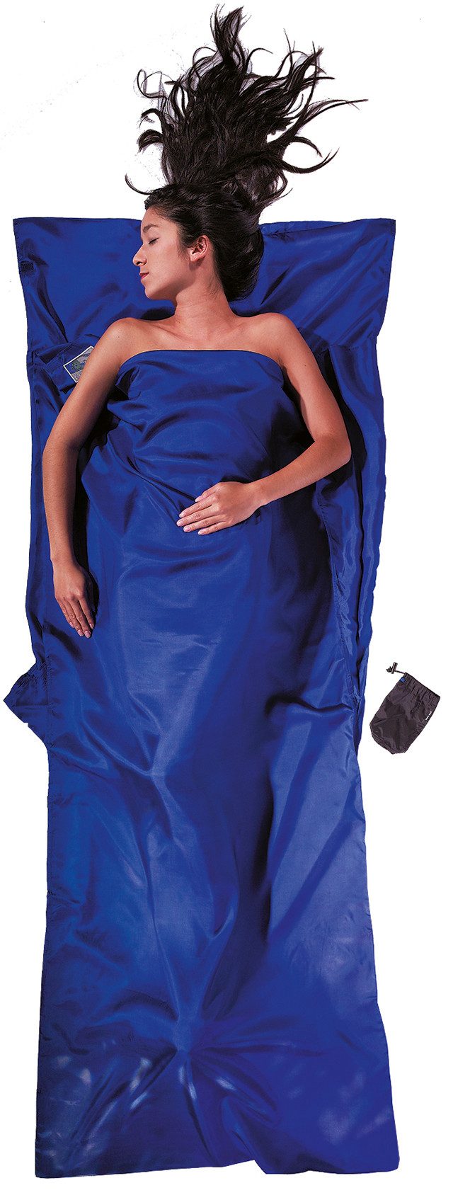 Cocoon Hüttenschlafsack COCOON TravelSheet Seide ultramarine günstig online kaufen