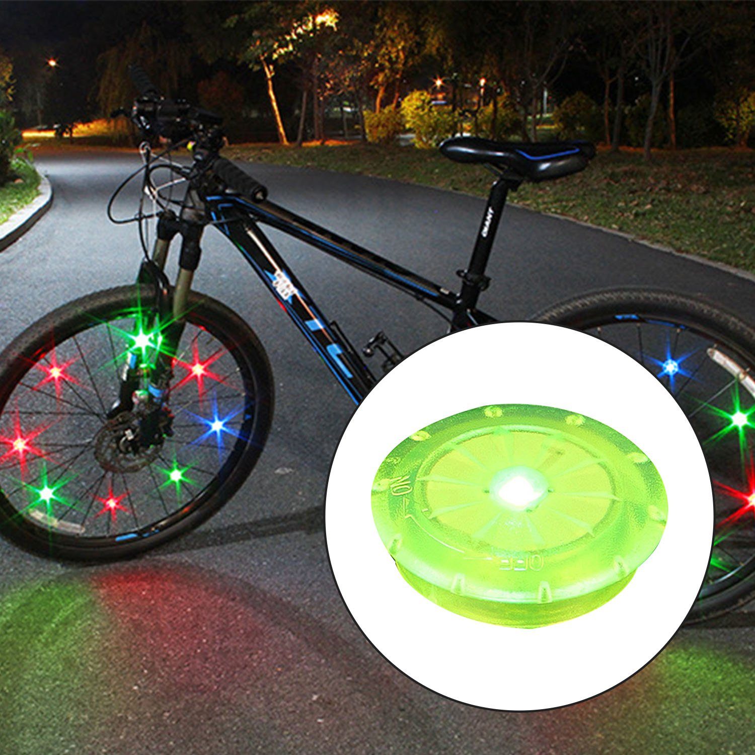 MAGICSHE Fahrradbeleuchtung »6 Stück Blitzlicht LED Fahrrad Speichen Lichter «