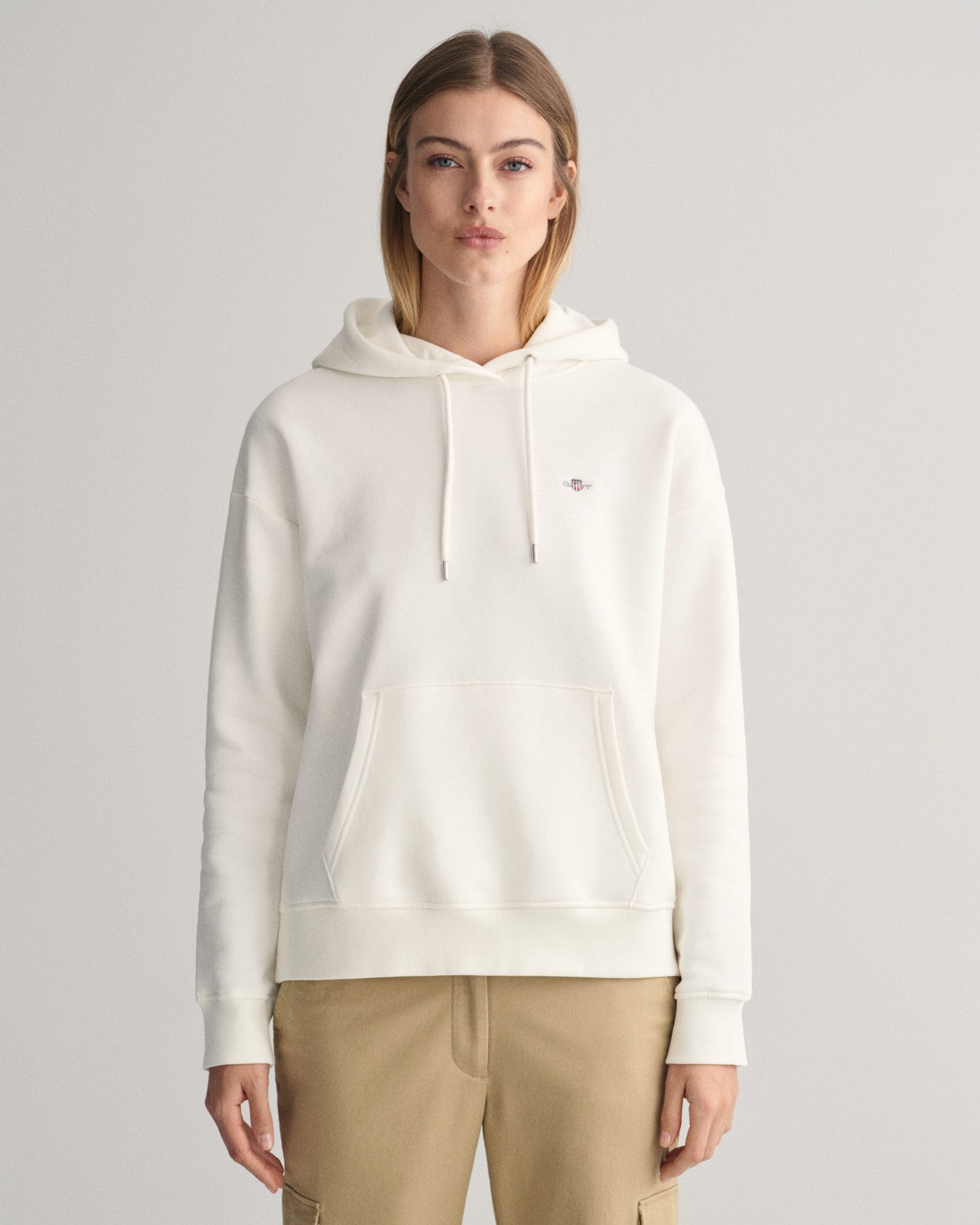 Gant Hoodie SHIELD HOODIE Grafische GANT-Stickerei günstig online kaufen