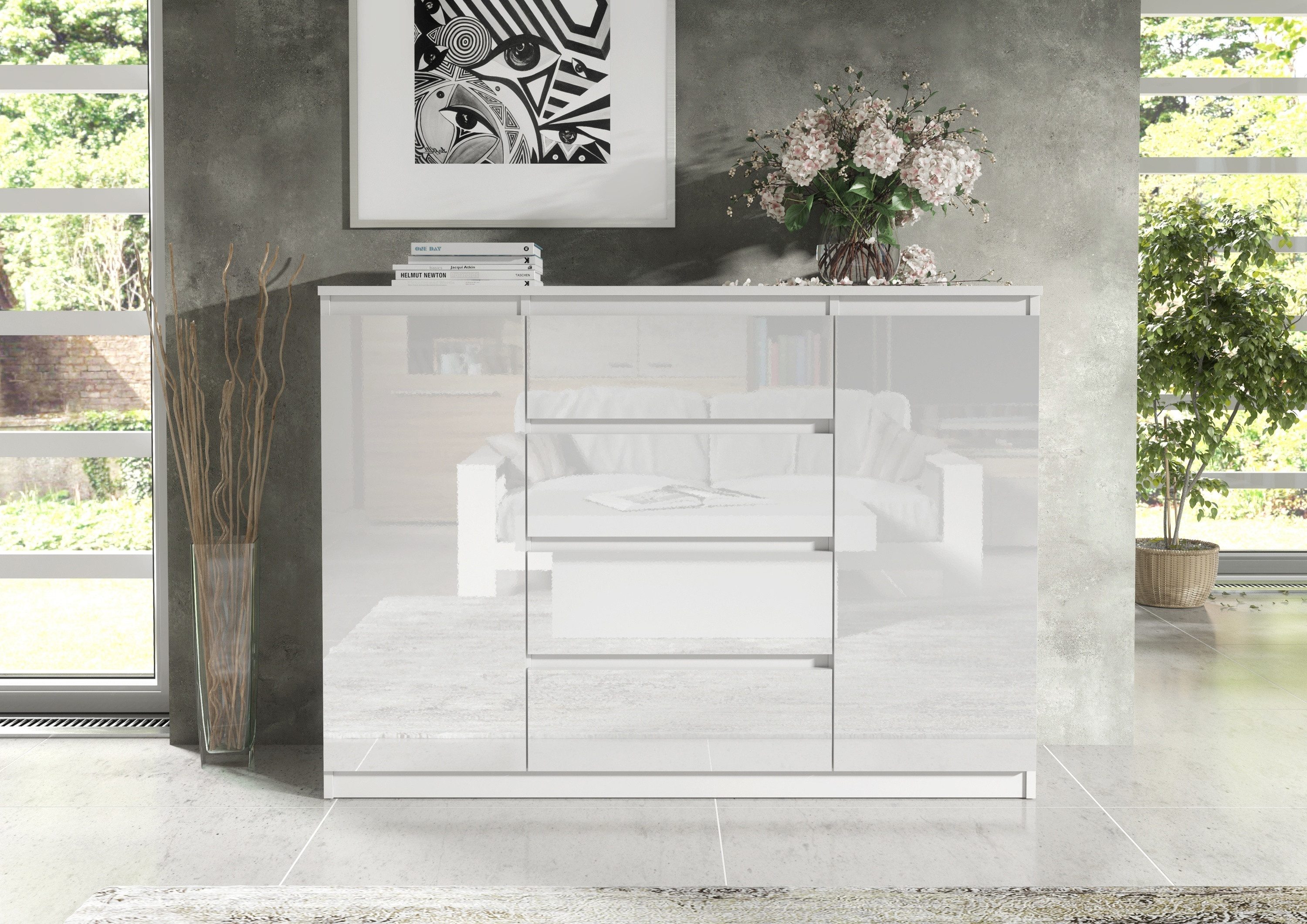 Kommode, Sideboard, Kommode für das Schlafzimmer - Wohnzimmer