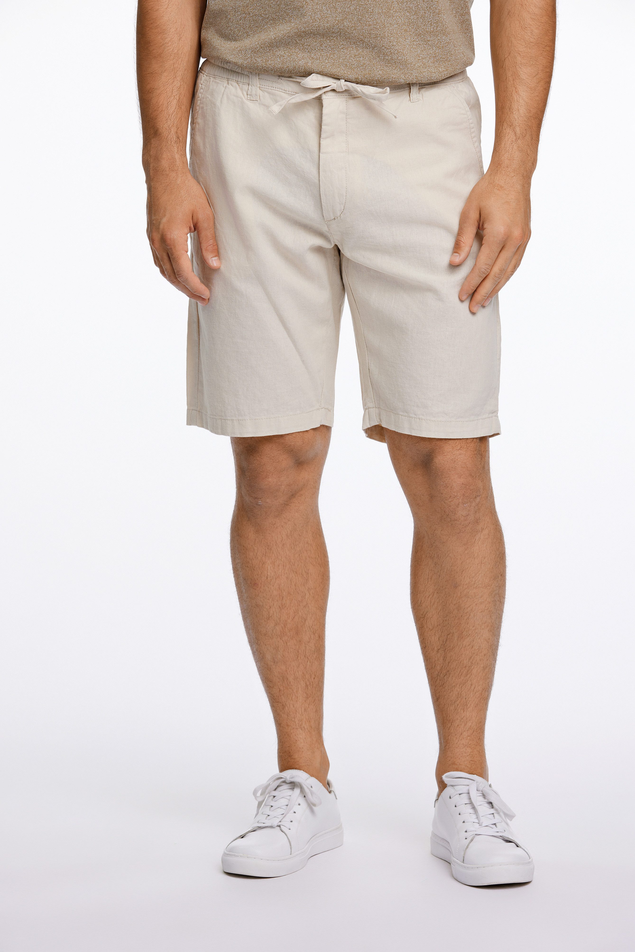 LINDBERGH Chinoshorts mit Leinen günstig online kaufen