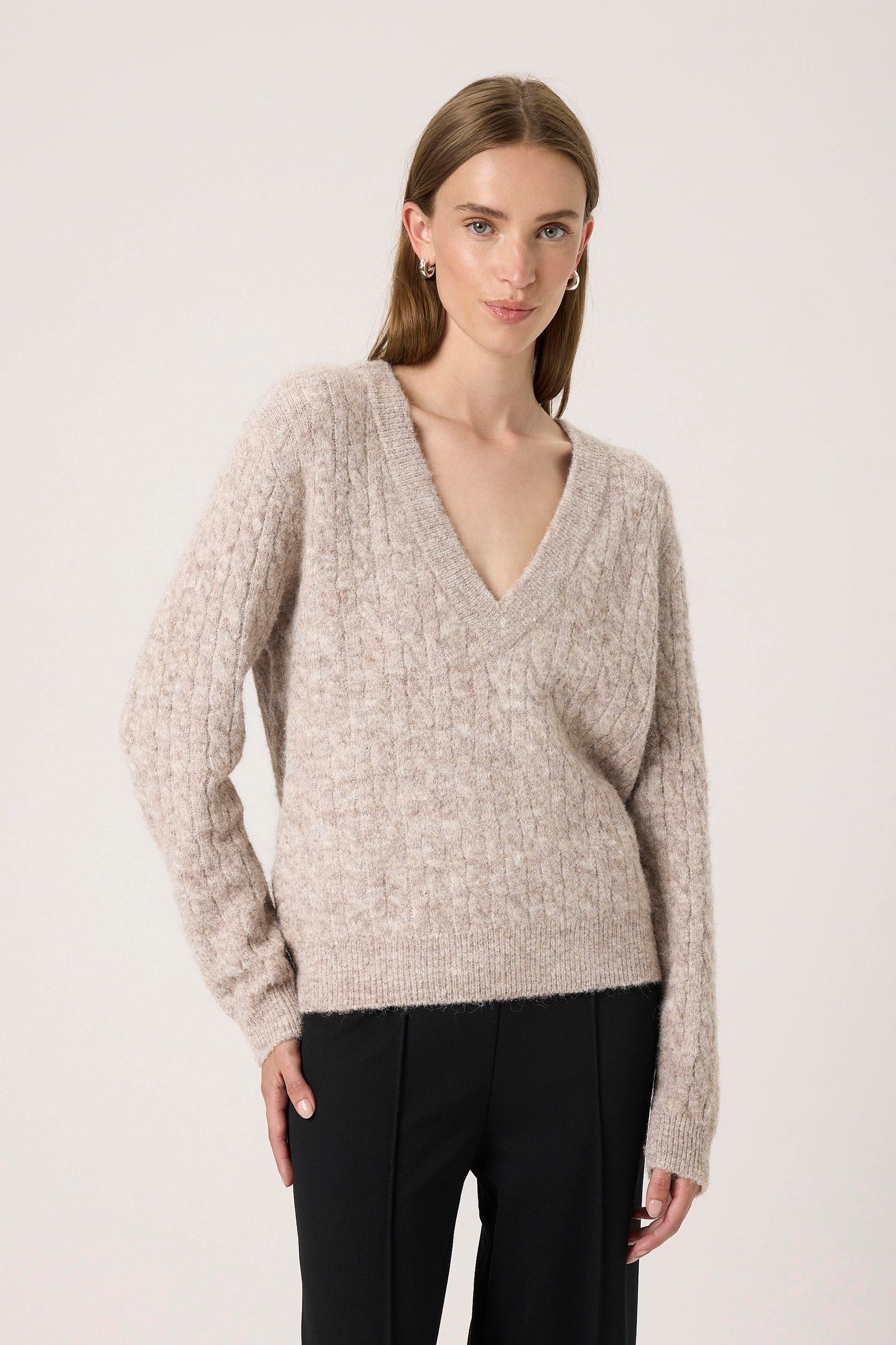 SOAKED IN LUXURY Strickpullover Strickpullover SLVespera
