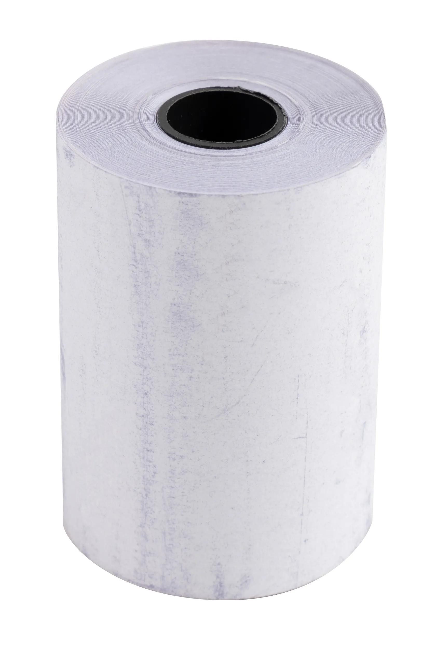EXACOMPTA Endlospapier 20x Rolle 2-lagig Kartenzahlung 60g B:57mm Kern 12mm L:10m Weiß 42454E, Rollen Chemisches Papier