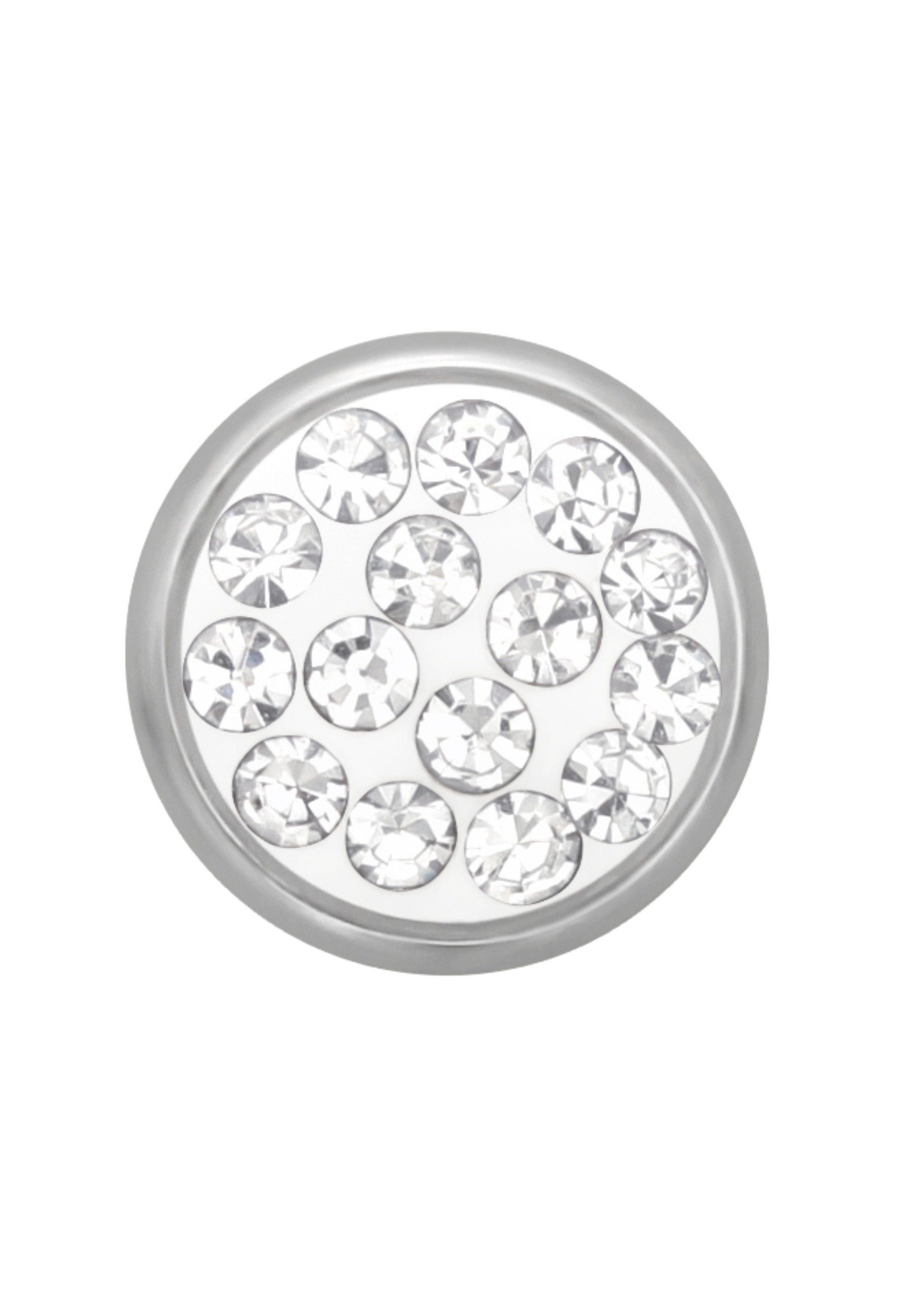 Diademita Paar Ohrstecker Ohrstecker Rund 6 mm aus Hochglanzpoliertem Chirurgenstahl mit (Set)