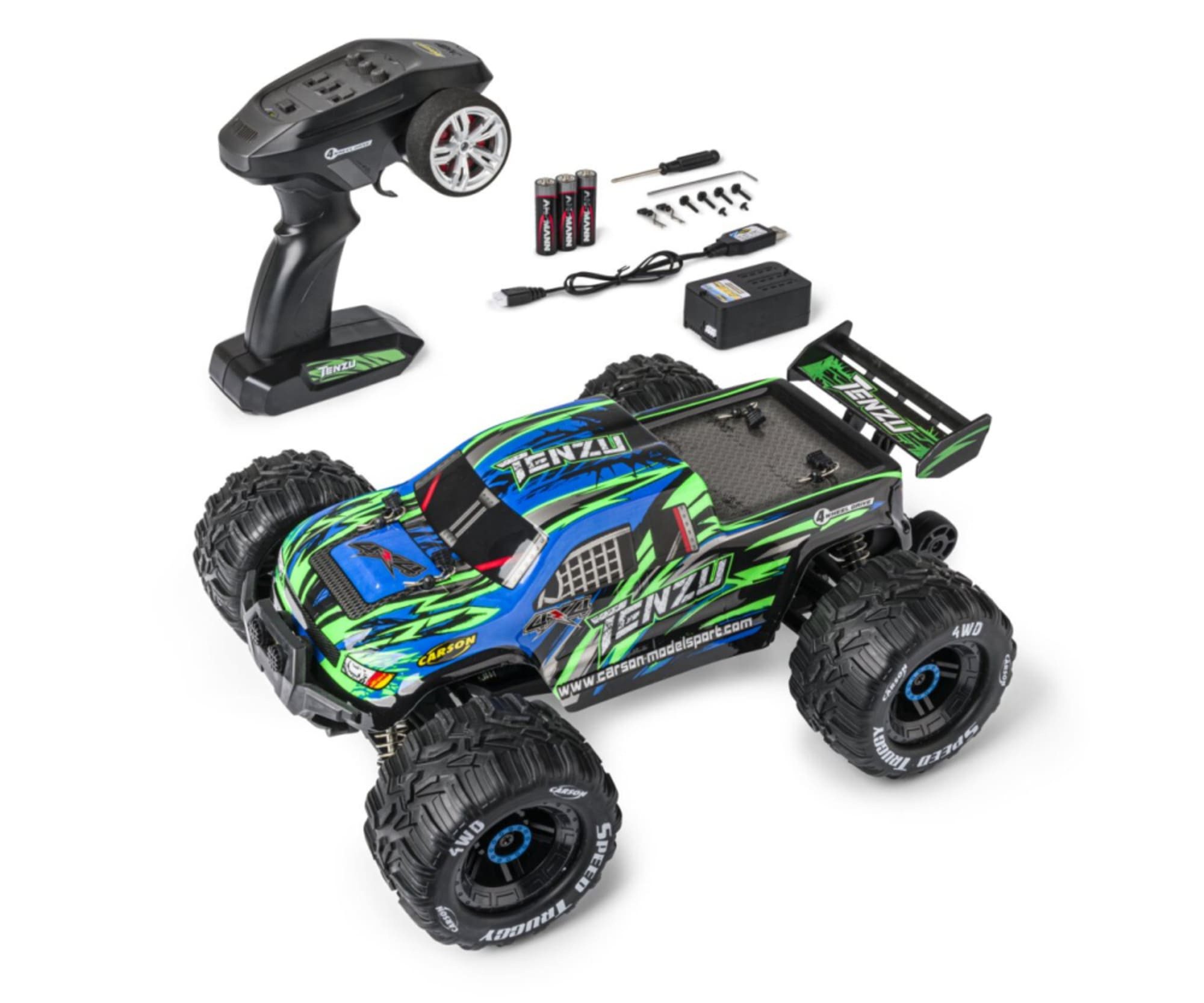 CARSON RC-Buggy Carson 1:16 RC Tenzu 2,4 GHz 100% RTR