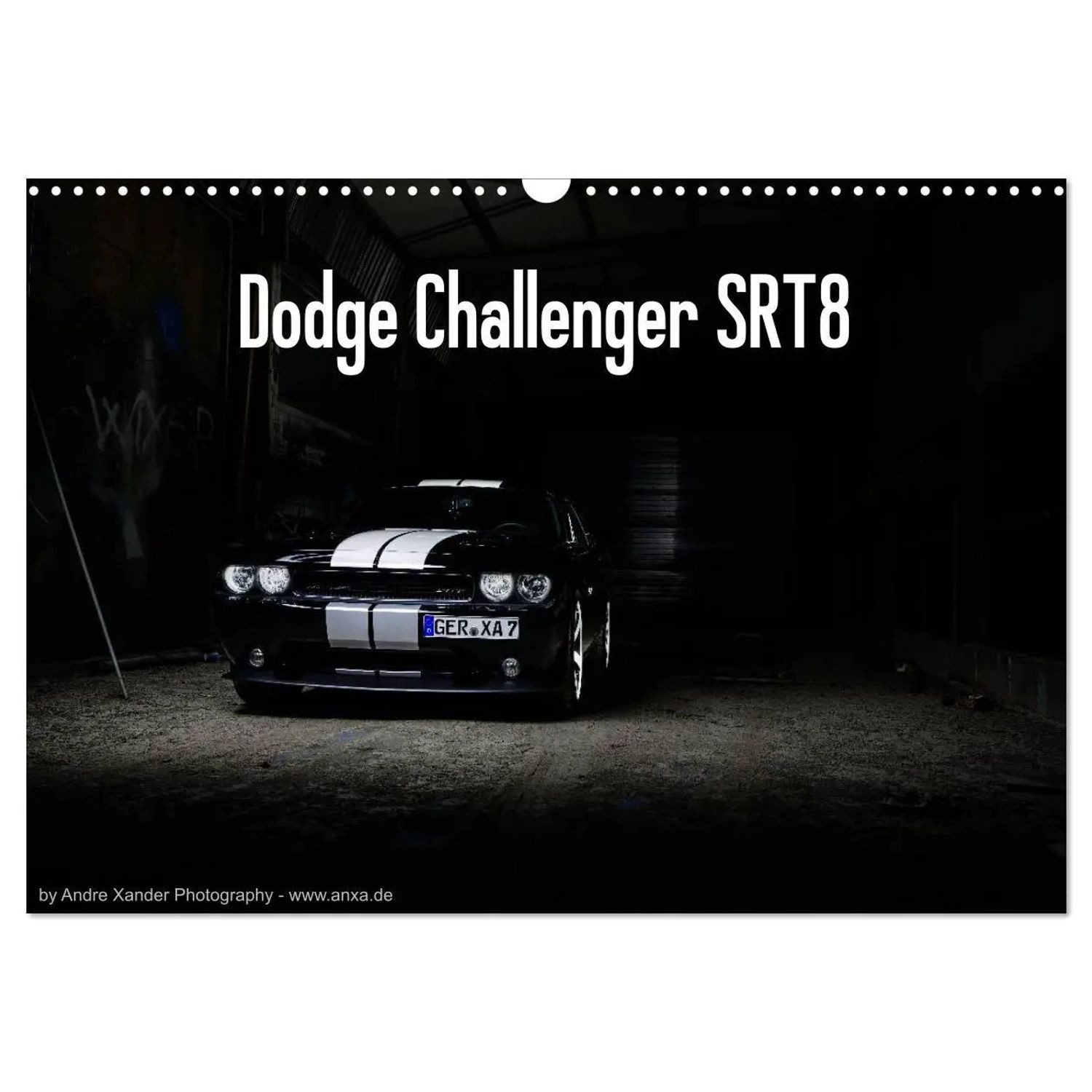 CALVENDO Wandkalender Dodge Challenger SRT8 (Wandkalender 2026 DIN A3 quer), CALVENDO...