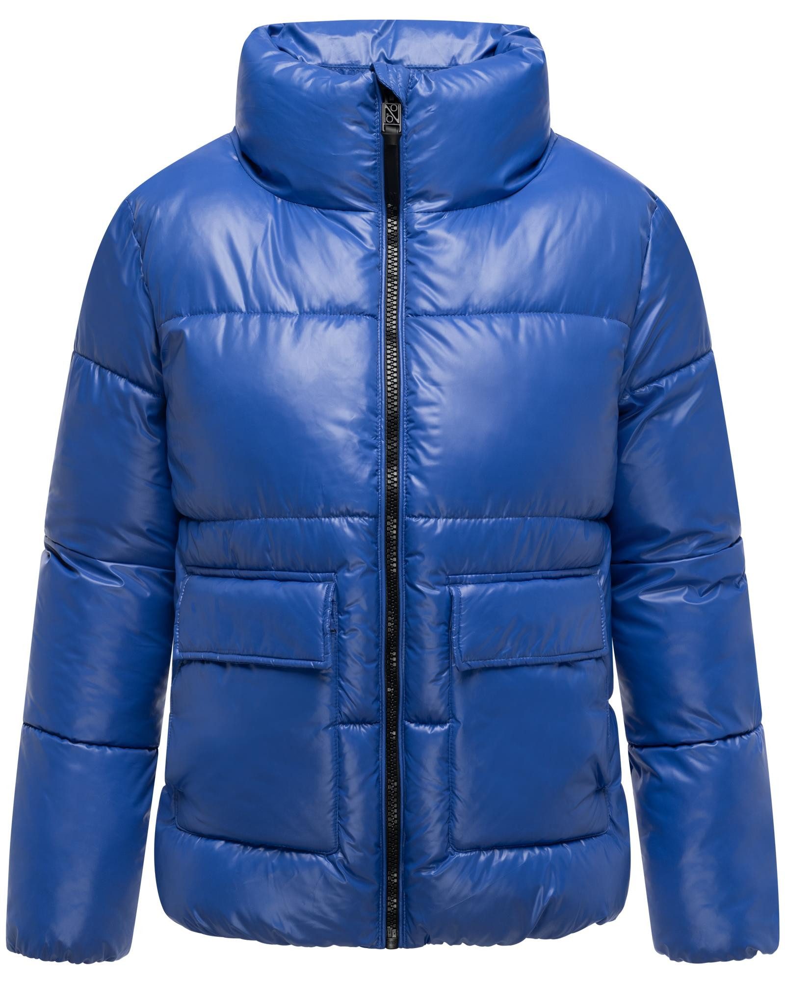 Navahoo Kurzjacke Eispracht 14 Kurze gesteppte Damen Winterjacke – Bild 4 von 5