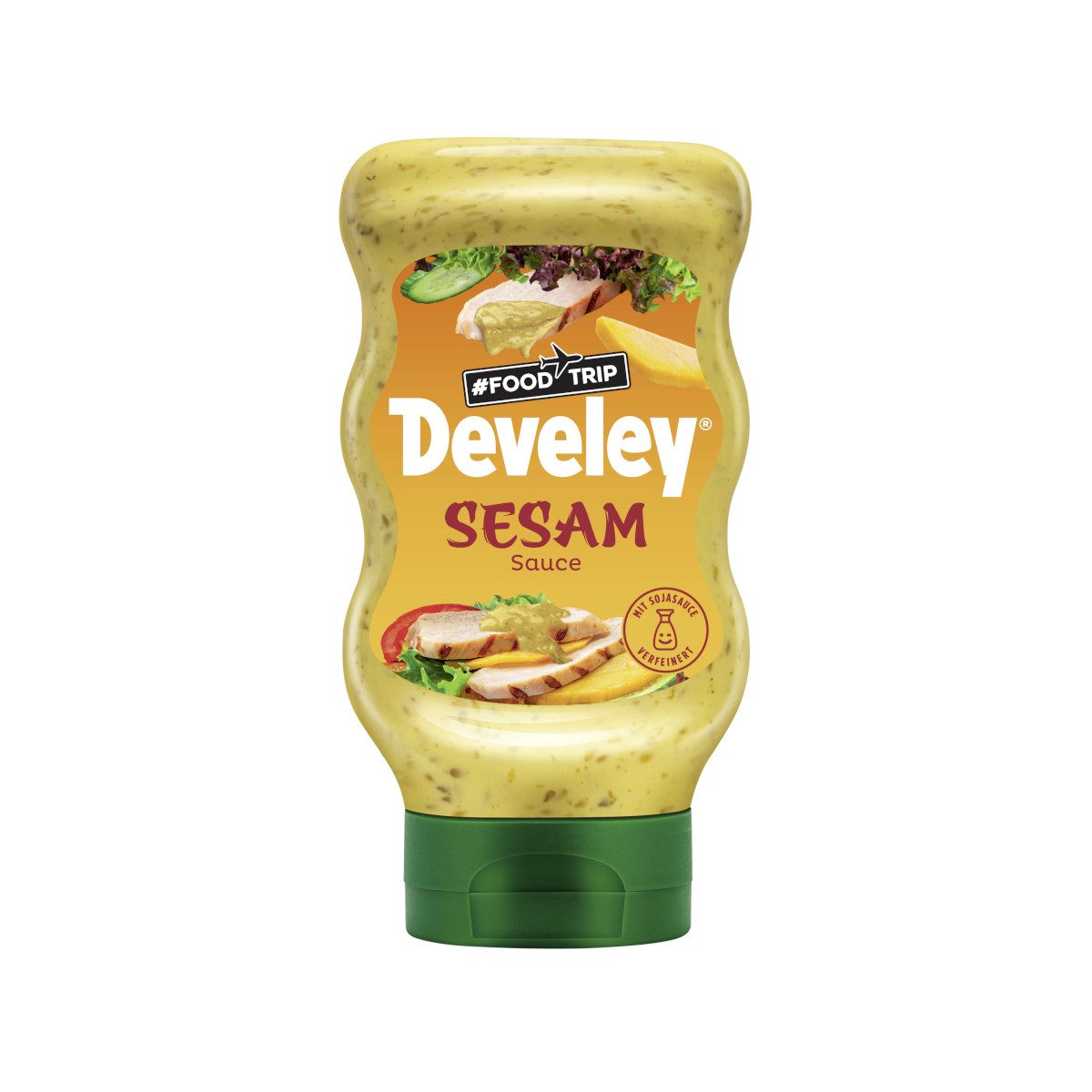 Develey Saucen, Develey FoodTrip Sesam Sauce mit Sojasauce fein abgestimmt 300ml