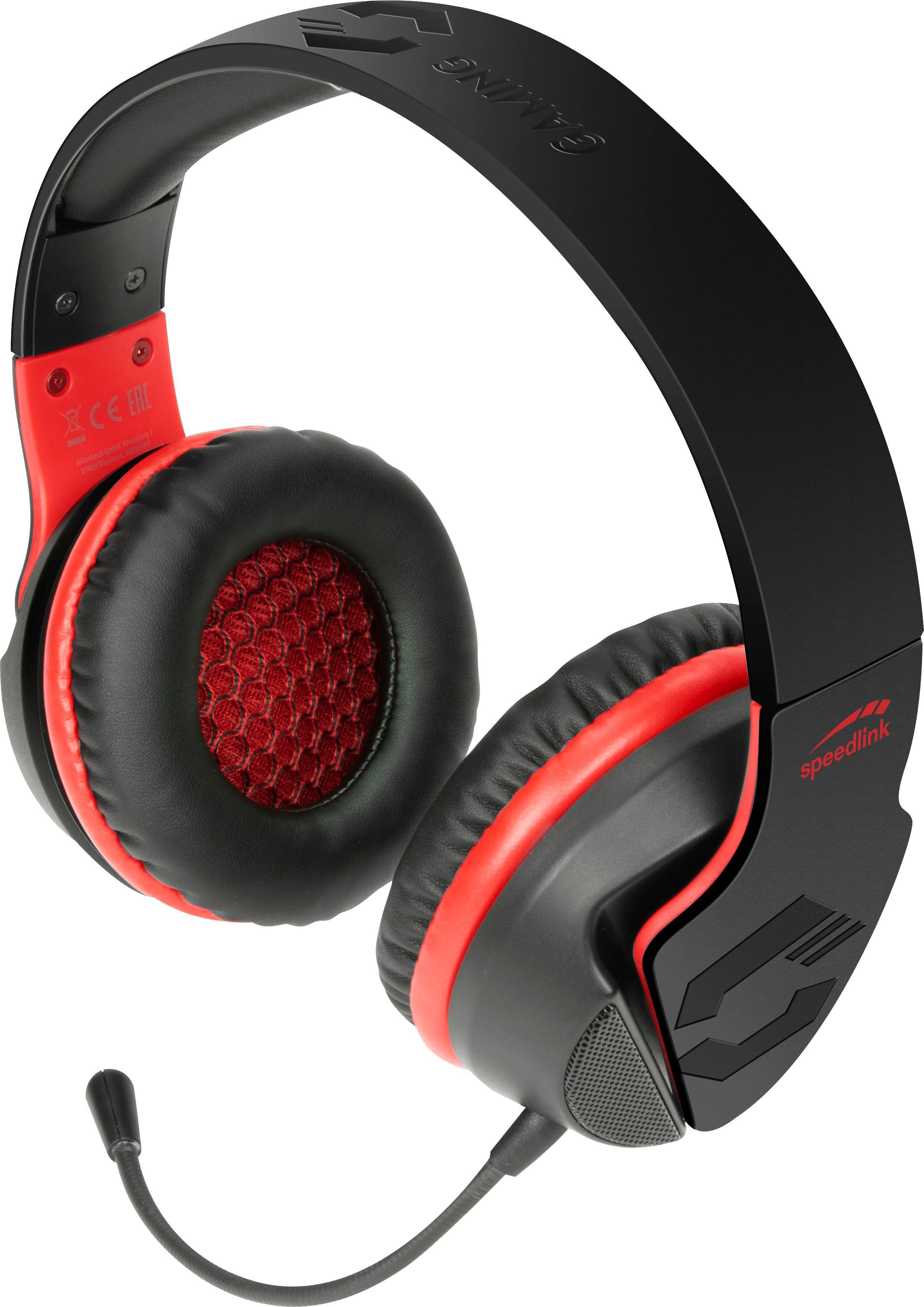 Speedlink HADOW Stereo Gaming-Headset (Mikrofon abnehmbar)