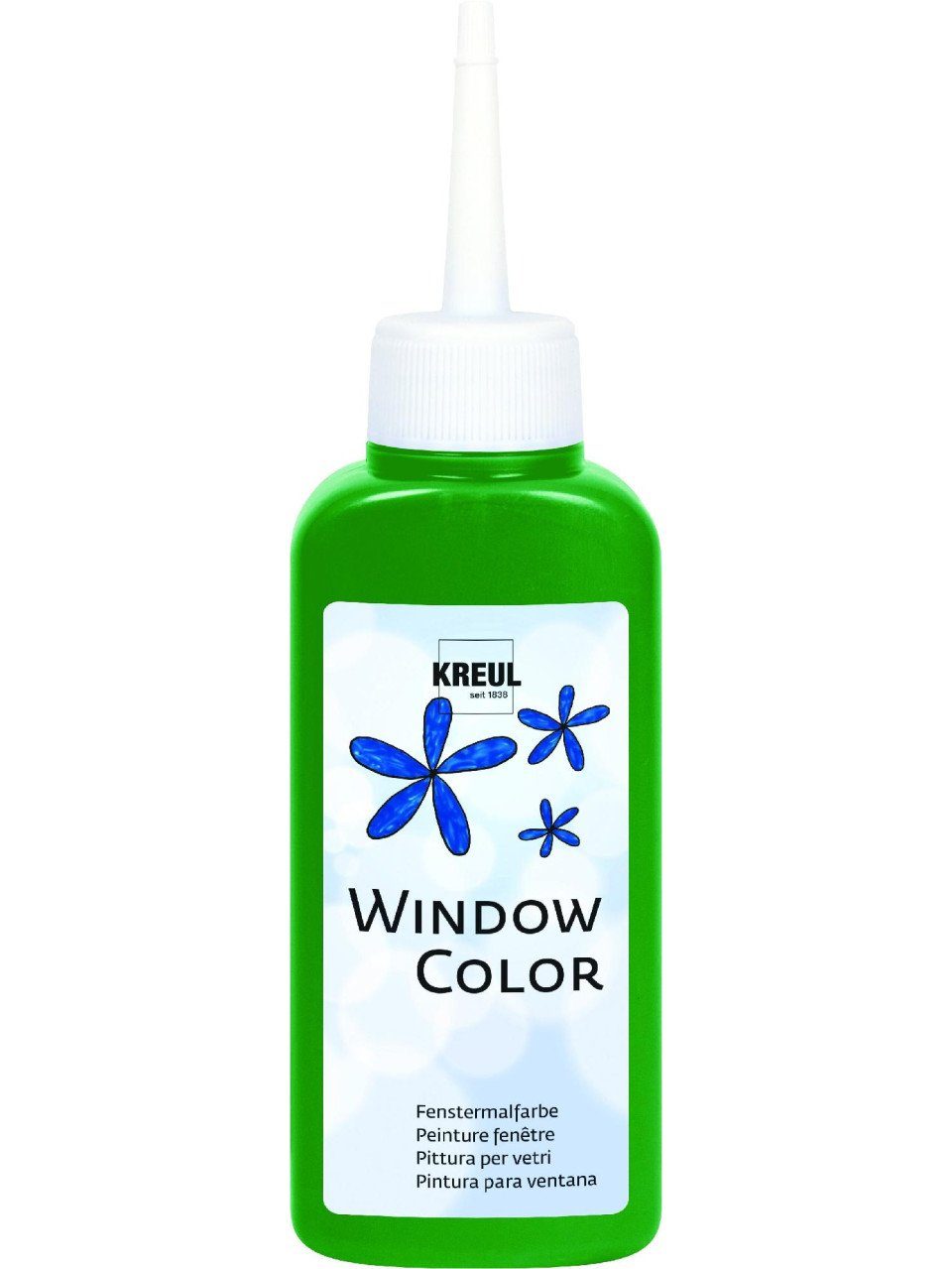 Kreul Bastelfarbe Kreul Window Color hellgrün 80 ml
