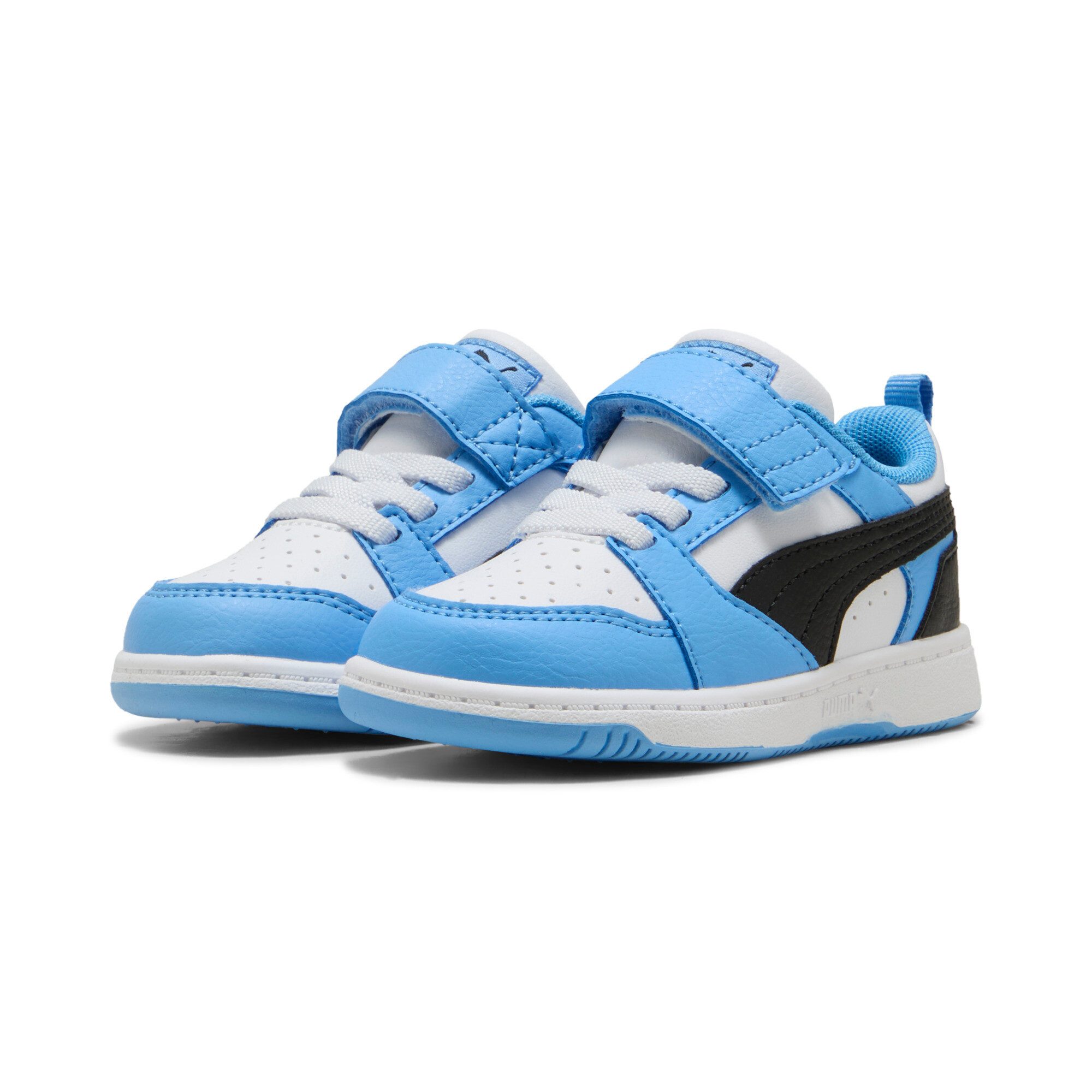 PUMA REBOUND V6 LO AC+ INF Sneaker mit Klettverschluss, weiche Einlegesohle, profilierte Gummilaufsohle