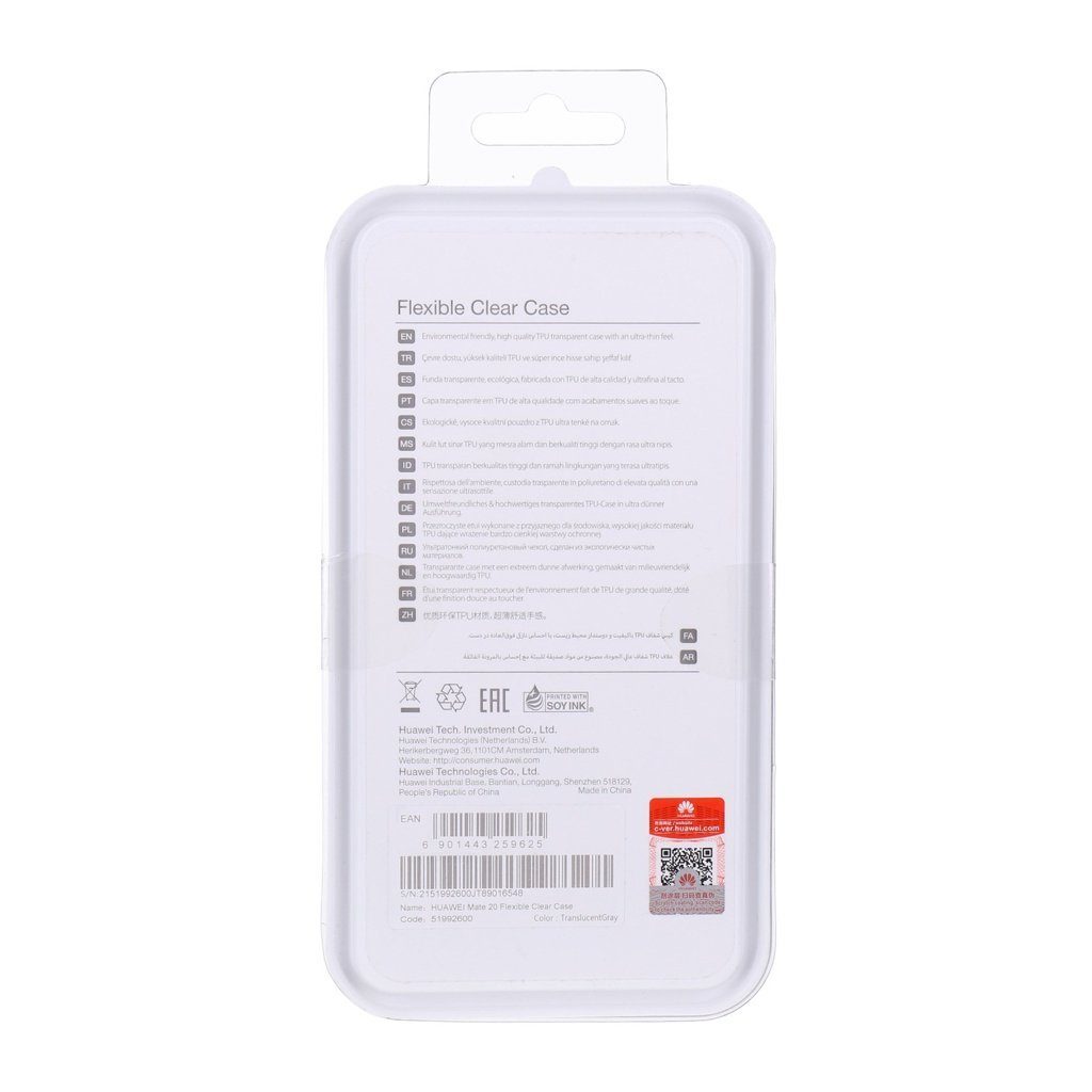 Huawei Handyhülle Mate 20 Flexible Clear Case