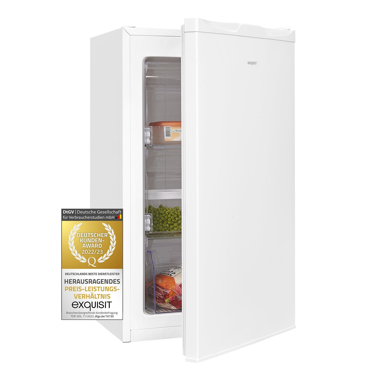 Bild von exquisit Gefrierschrank GS111-330E