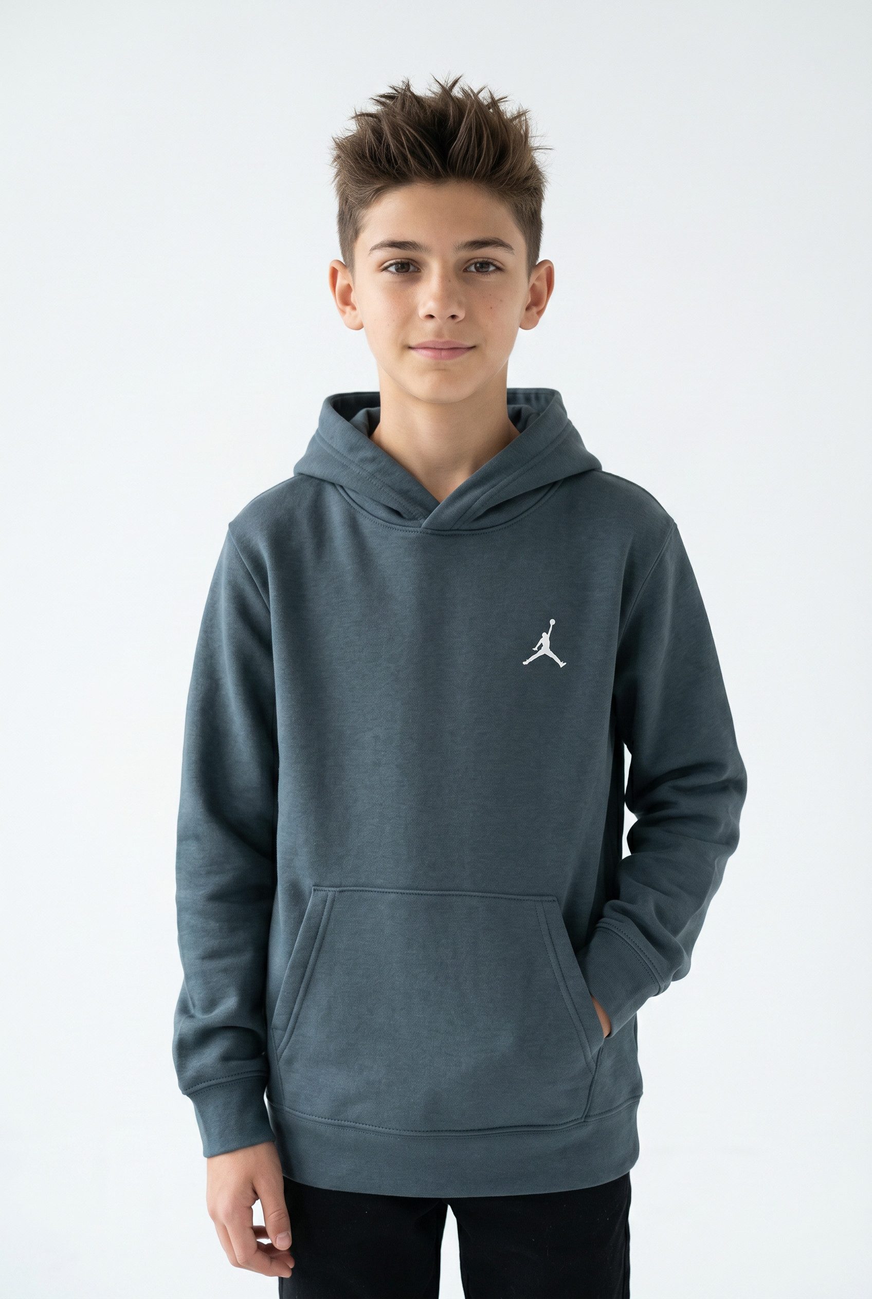 Jordan Kapuzensweatshirt JDB MJ BROOKLYN FLC PO für Kids für Kinder und Jugendliche, mit Kängurutasche, ohne Verschluss