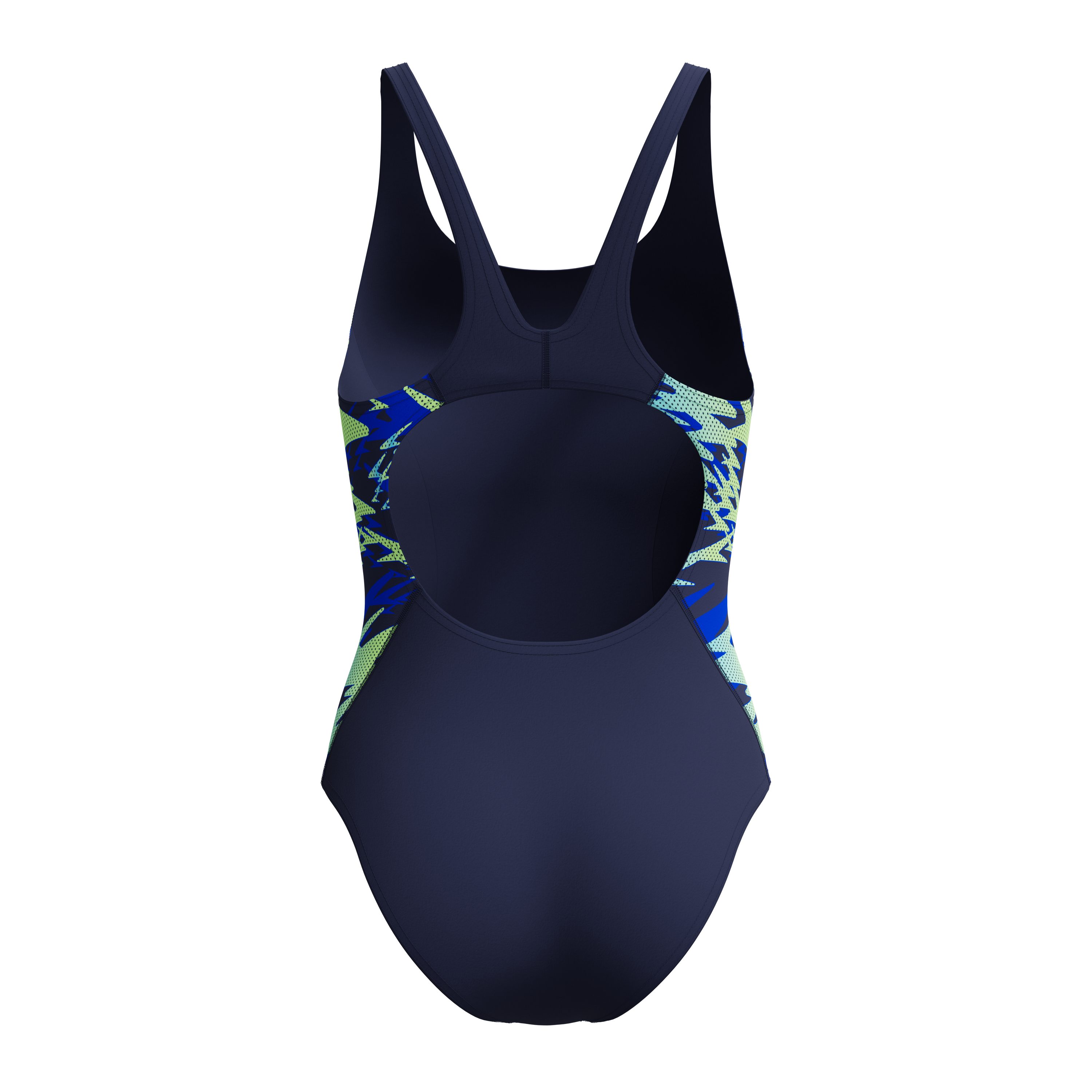 Speedo Badeanzug Hyperboom Splc Msclbk Muscleback-Stil mit mittlerer Abdeckung, komfortables Design