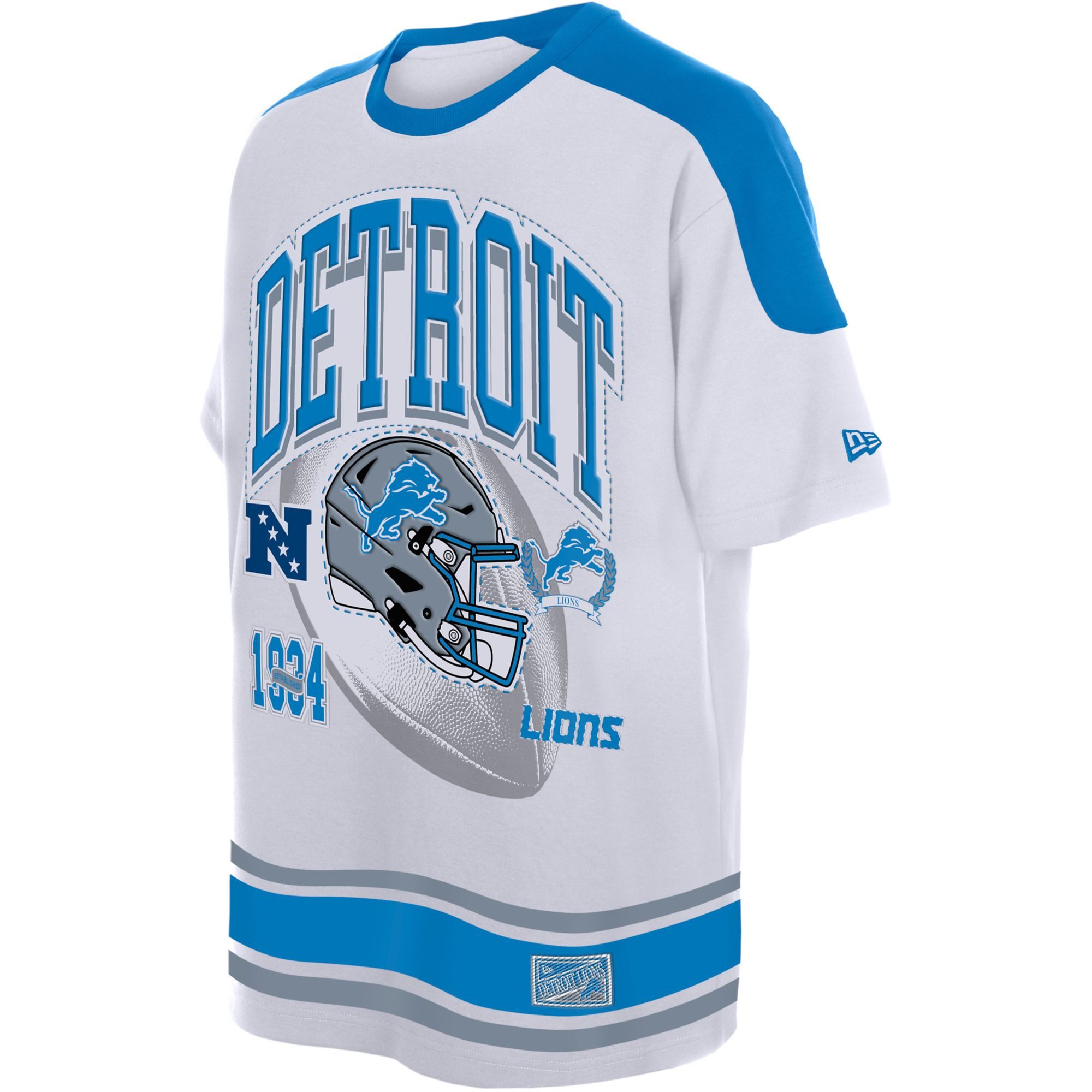 New Era Print-Shirt NFL Jersey MATCH Detroit Lions