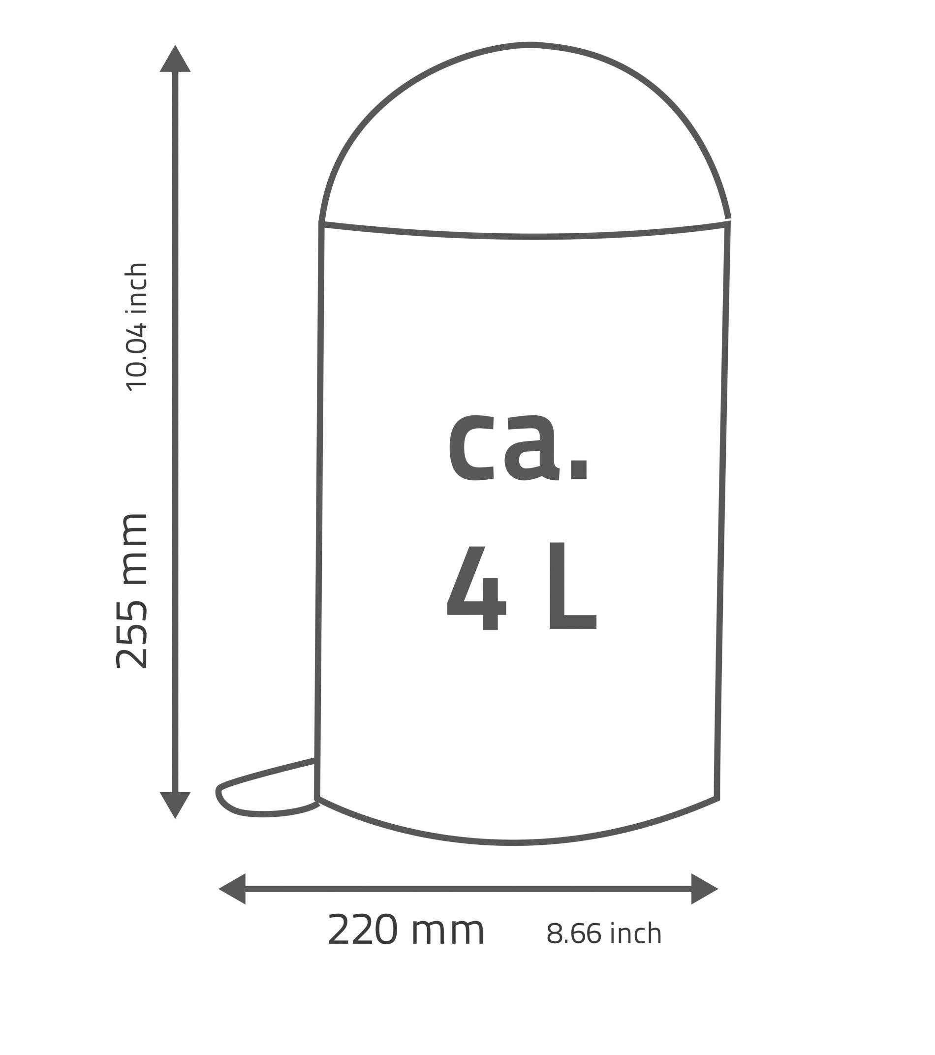 Comfort, Kosmetikeimer Fassungsvermögen Ridder Liter 4