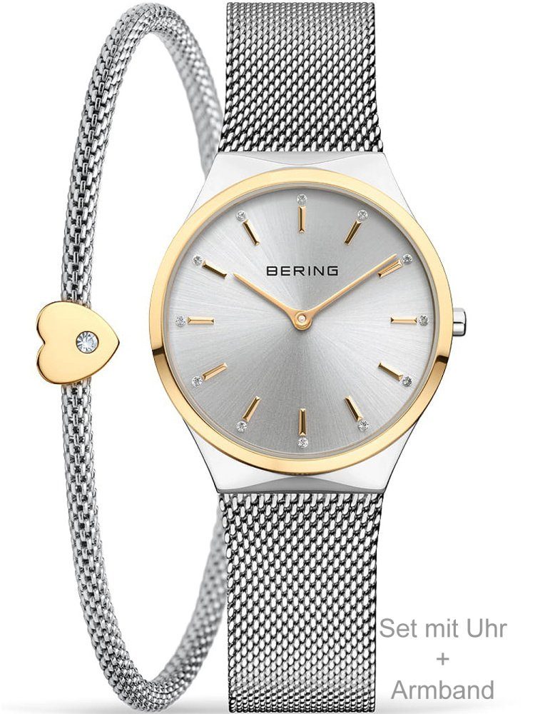 Bering Quarzuhr Bering 12131-014-GWP Damen Classic 30mm 3ATM