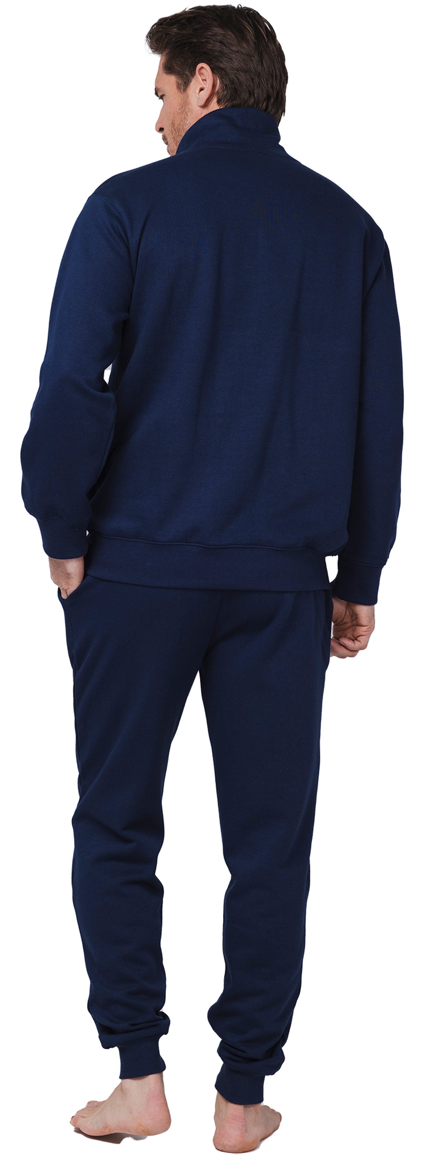Pastunette Hausanzug Herren Homewearanzug mit Sweatshirt (2 tlg) Sportlich