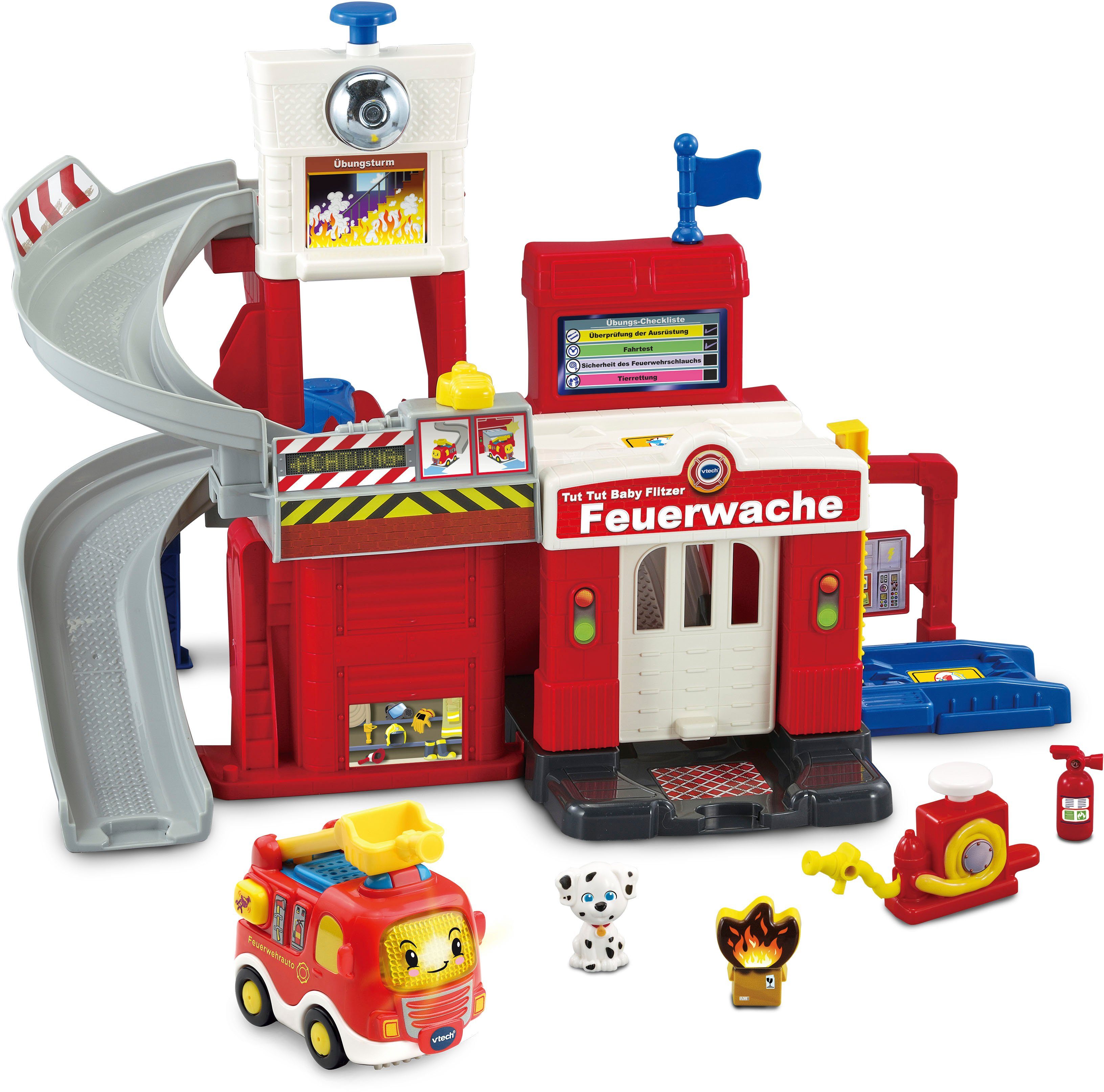 Vtech® Spielwelt Tut Tut Baby Flitzer, Feuerwache, mit Sound