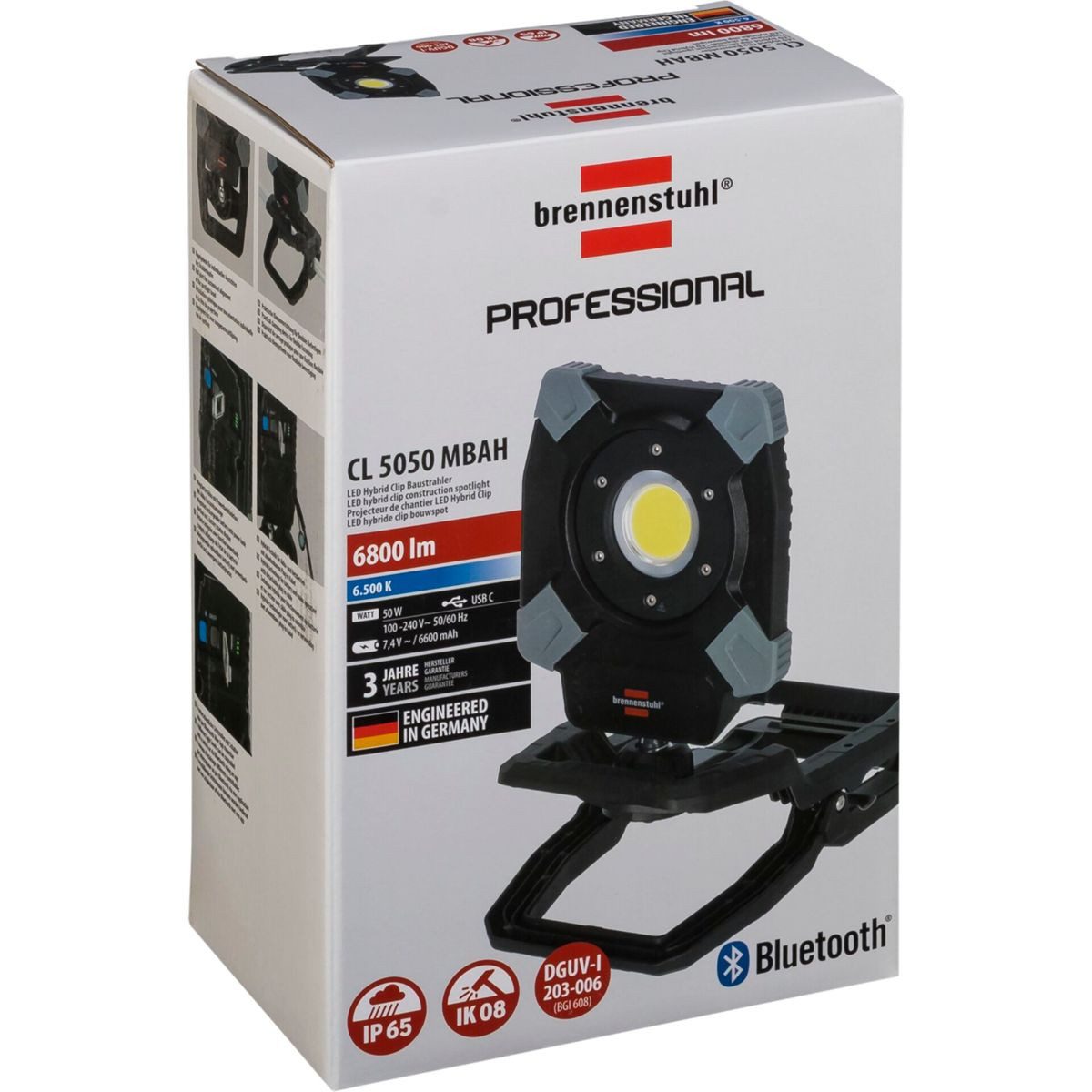 Brennstuhl Baustrahler LED Arbeitsleuchte CL 5050 MBAH