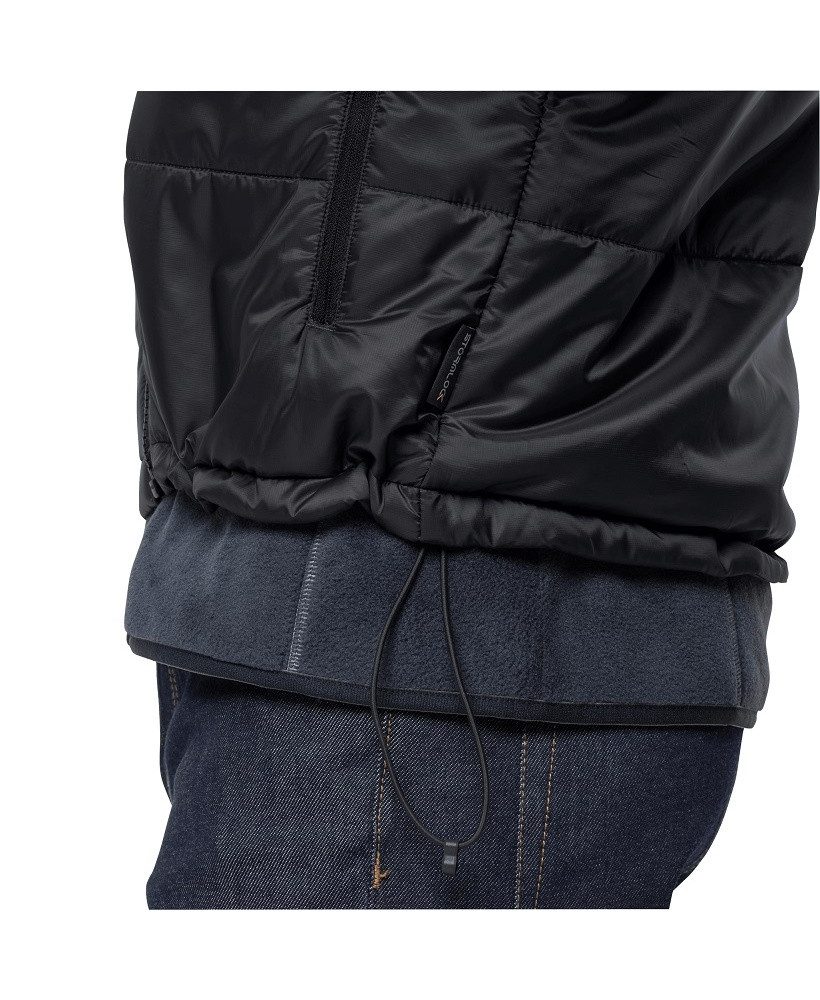 Jack Wolfskin Steppweste Argon (sehr warm, leicht, PFC-frei) schwarz Herren