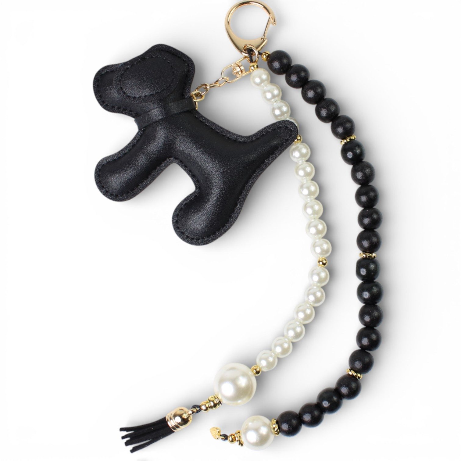 FRONHOFER Taschenanhänger 19483 Taschenanhänger mit Hund aus Kunstleder, Pe günstig online kaufen