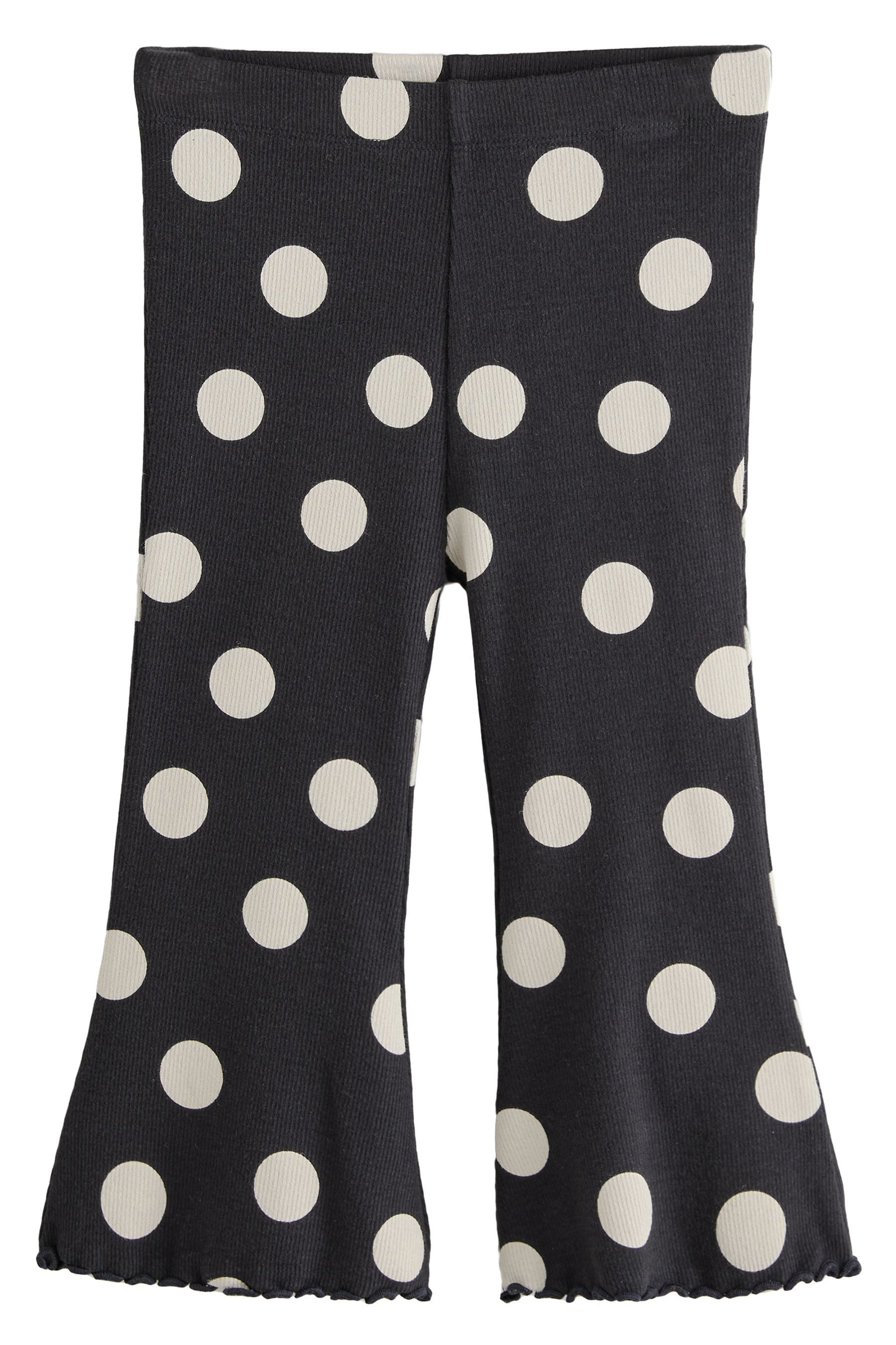 Next Leggings Gerippte Leggings mit ausgestelltem günstig online kaufen