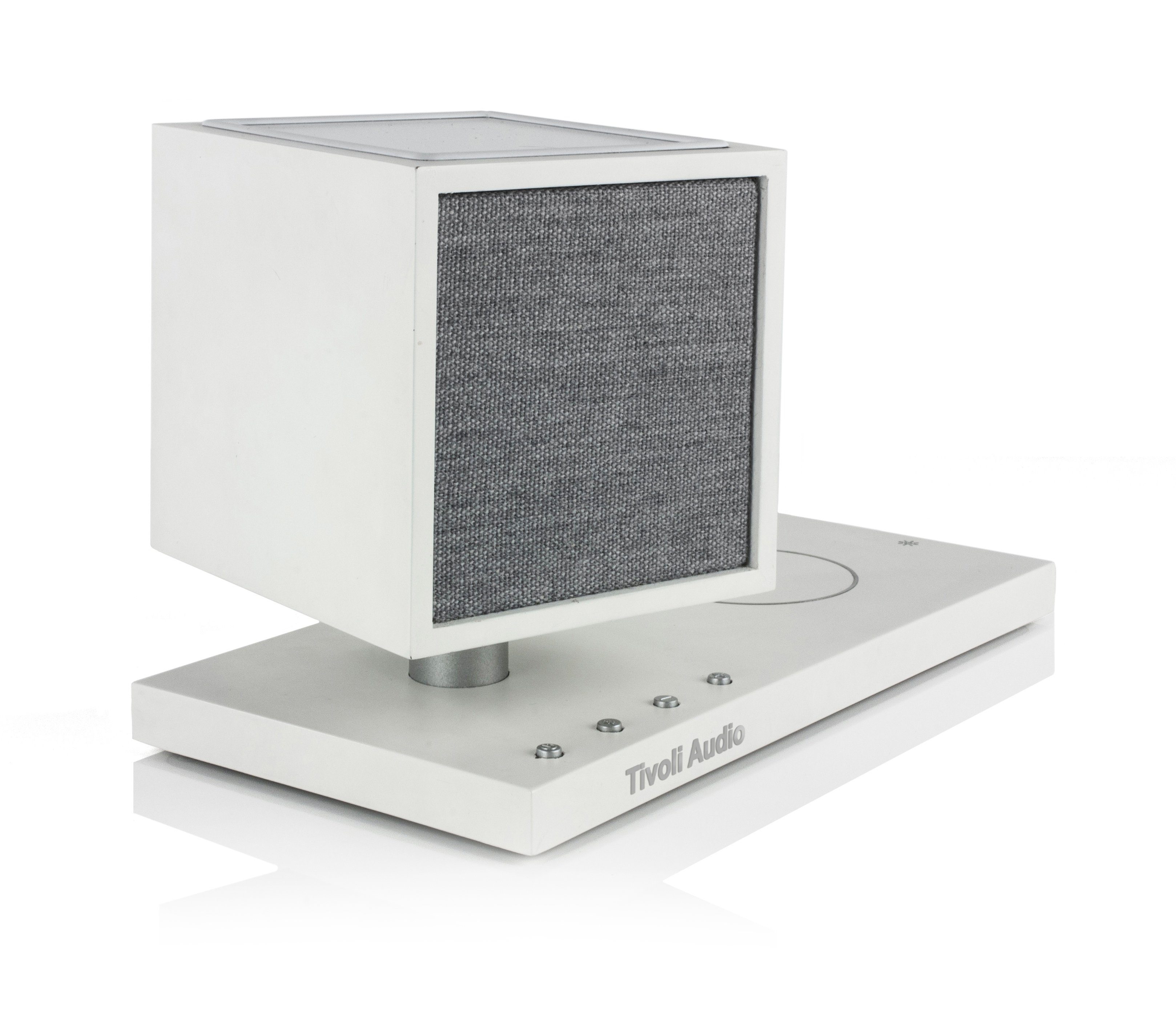 Tivoli Audio Revive Bluetooth-Lautsprecher (Bluetooth, inkl. LED-Lampe, Qi-Ladefläche für Wireless-Charging)