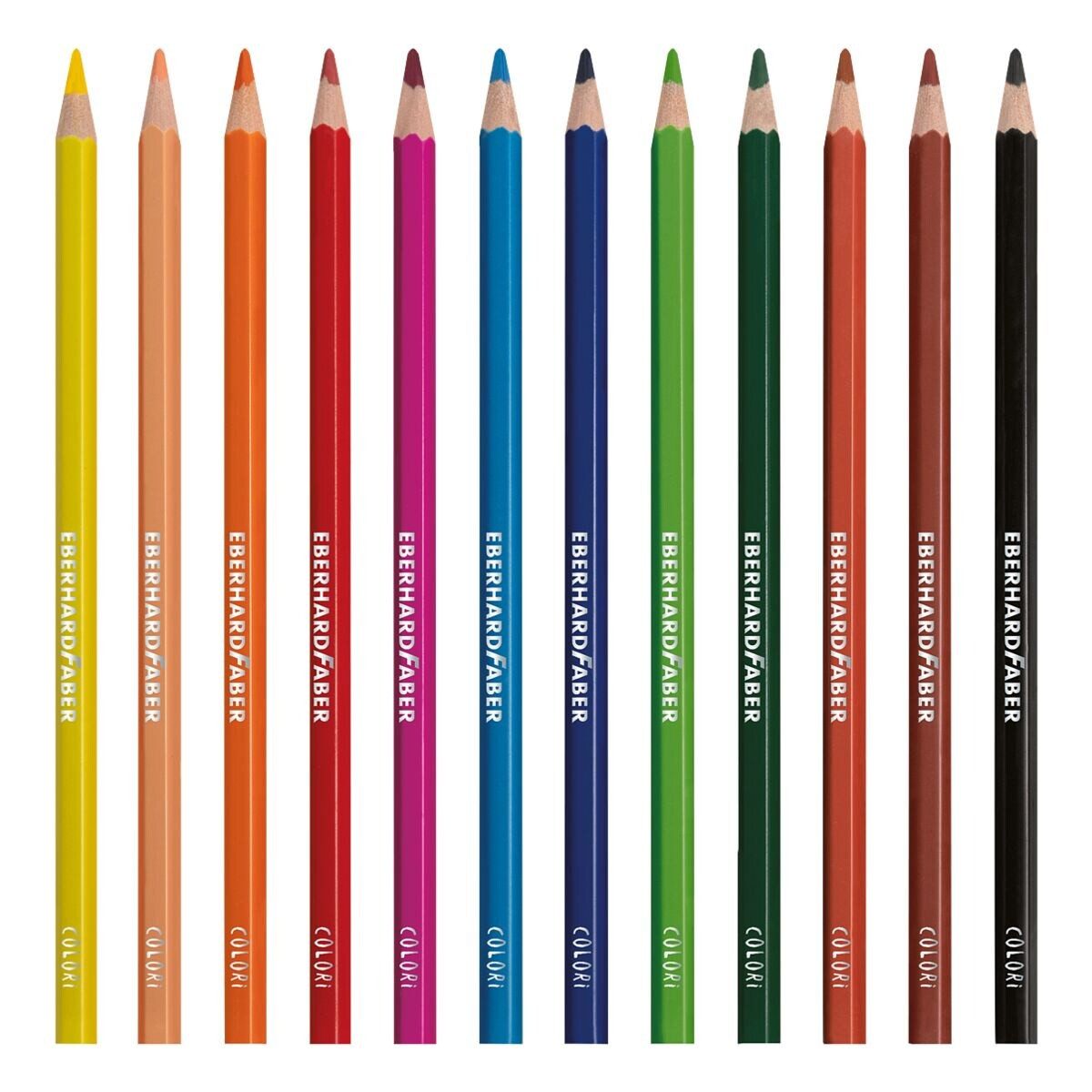 Eberhard Faber Buntstift COLORi, (12-tlg), 12 Farben