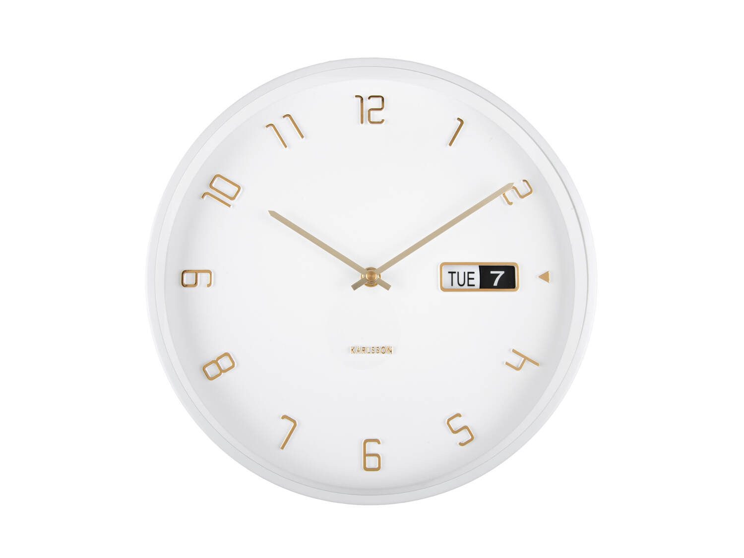 Karlsson Wanduhr Wanduhr DATA FLIP, Ø 30 cm