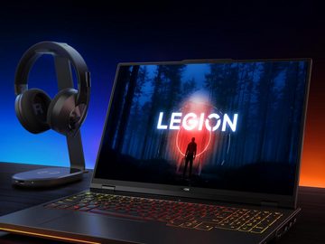 Lenovo Legion Pro 7 WQXGA Display, 240Hz, Win11 Home, QWERTZ, grau Gaming-Notebook (40,64 cm/16 Zoll, AMD Ryzen 9 7945HX, RTX 4080, 2000 GB SSD, Ultimatives Gaming-Erlebnis: Leistungsstark & Mobil)