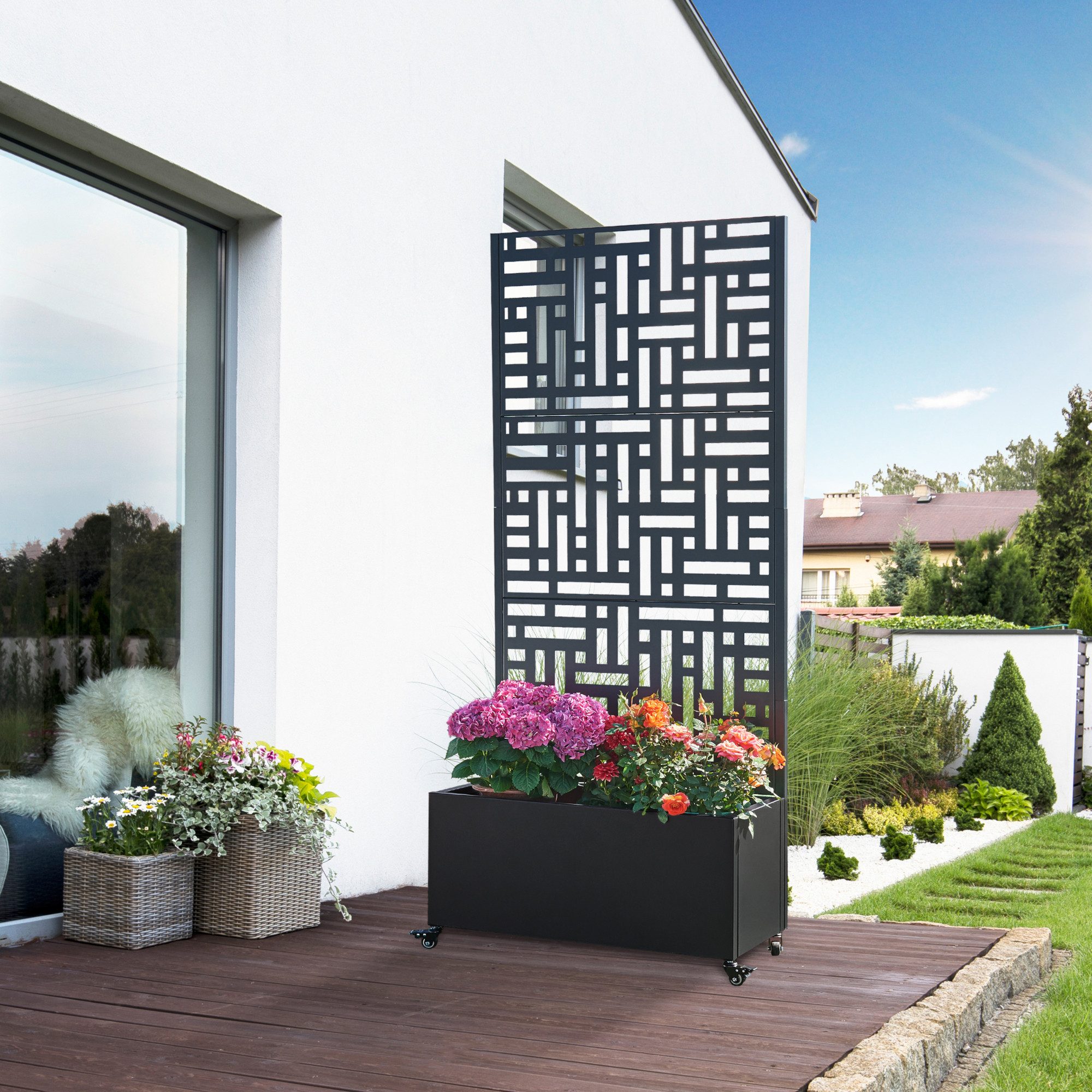 casa.pro Blumenkasten, mit Trennwand »Bernalda« mit günstig online kaufen