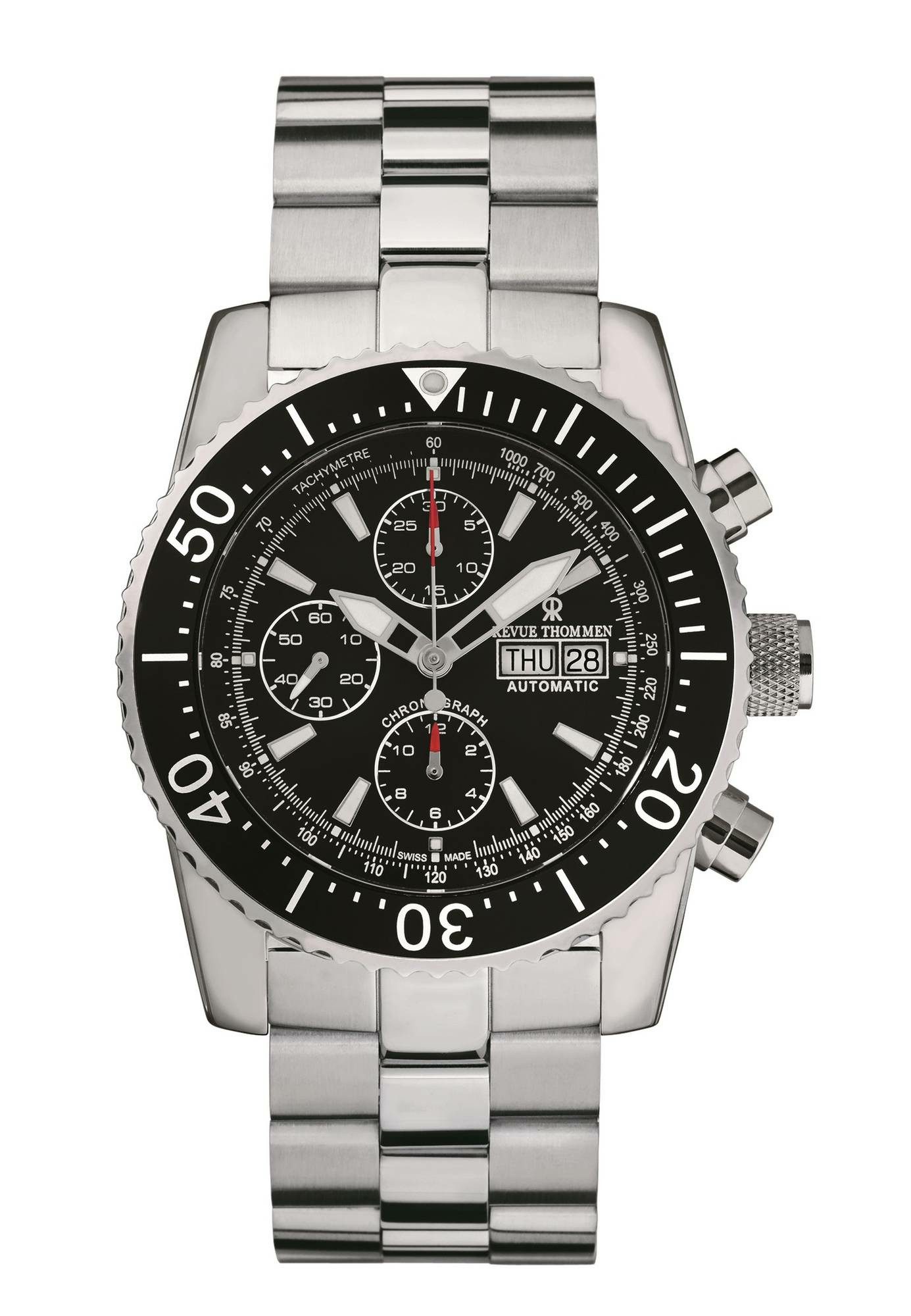 Revue Thommen Chronograph Chronograph für Herren, (1-tlg., Armbanduhr)