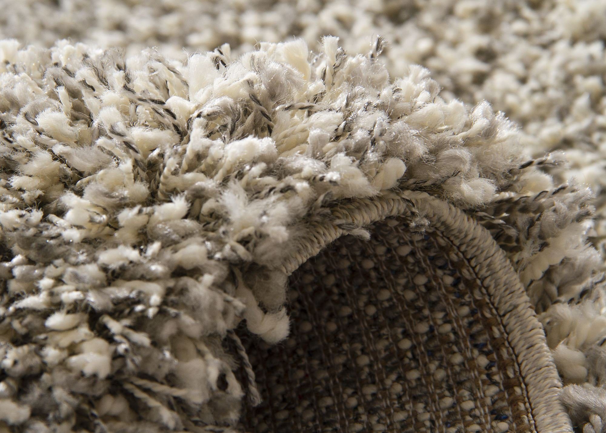 Steffensmeier Hochflor-Teppich Twilight, Rechteckig, Ragolle Hochflorteppich Shaggy Langflor